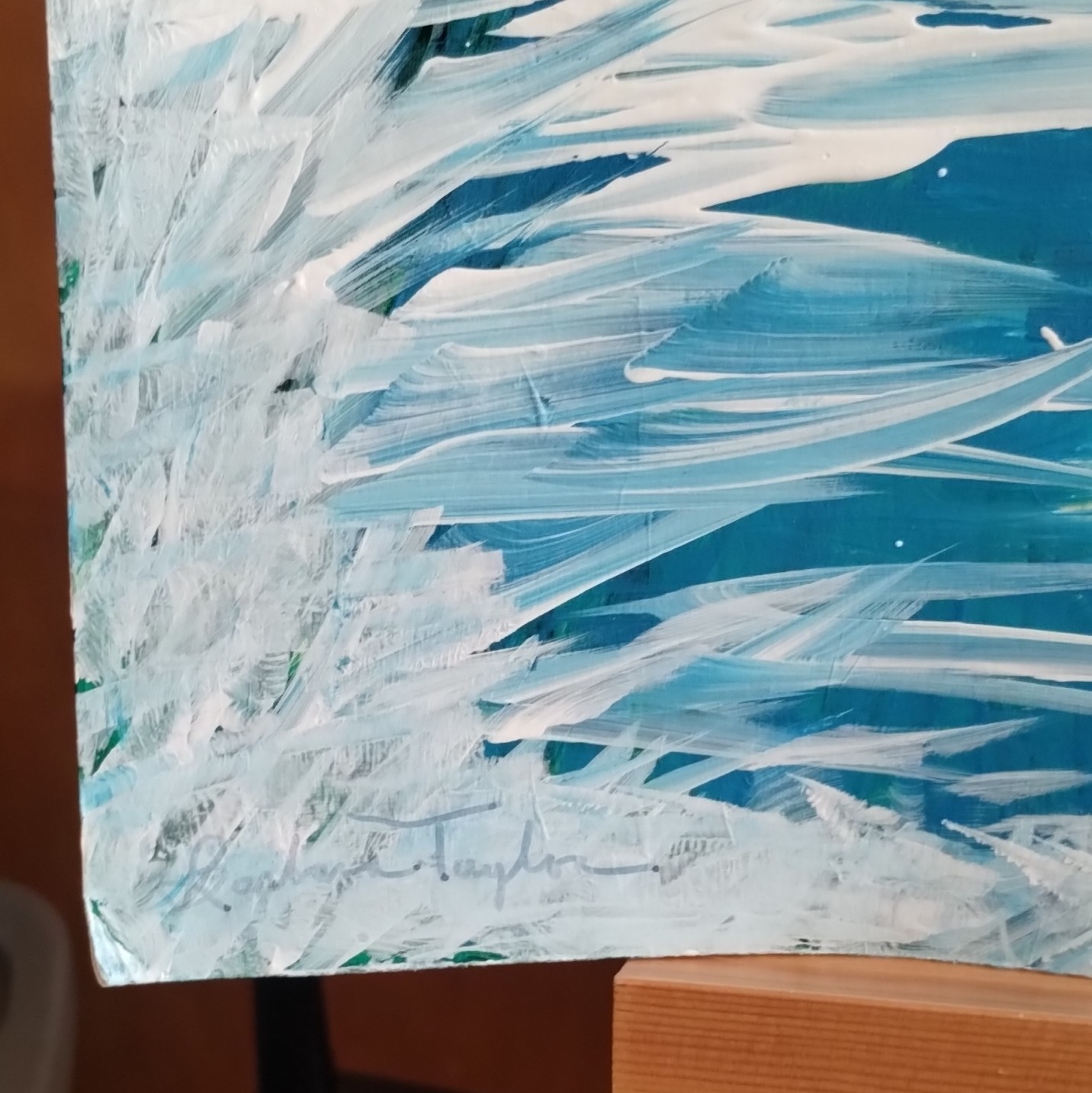 abstract Art Unframed Single Piece