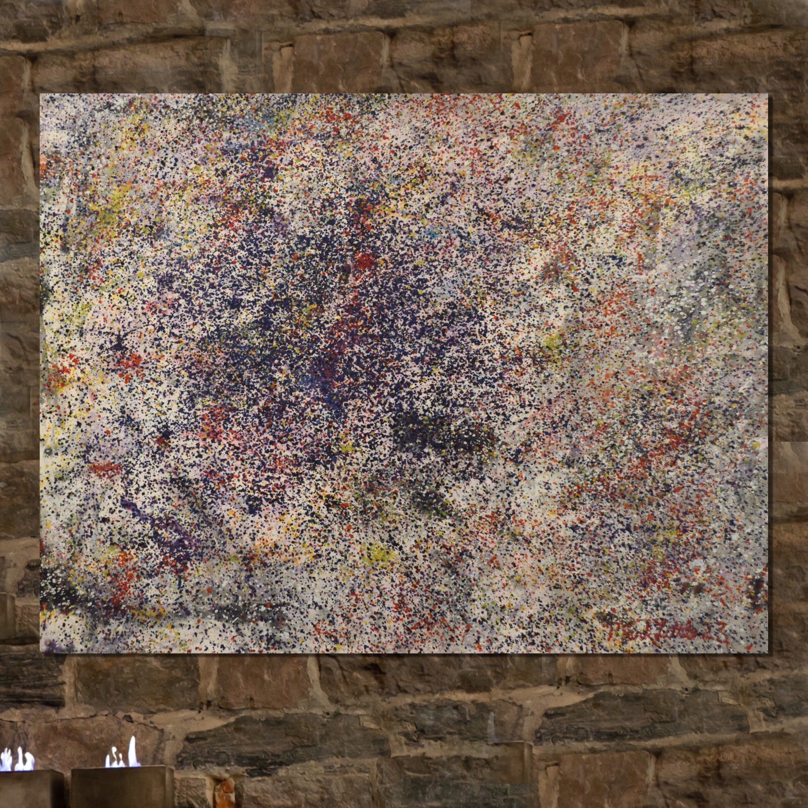Mark Little Professional￼￼ Artist Painting 81” X 62”(6ft. 9in)Abstract Modern