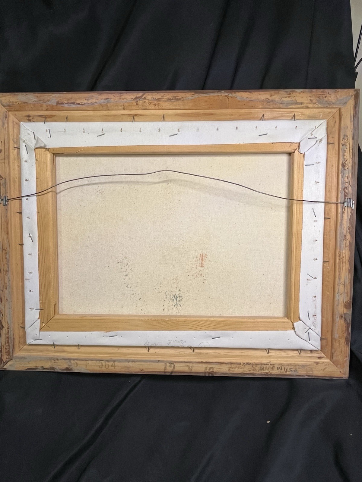 VINTAGE ORGINAL OIL ON CANVIS RUSTIC BARN ON WATER SCENE FRAMED 12 X 16” SIGNED