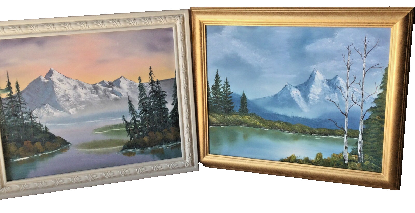 Bob Ross-styled Oil Painting