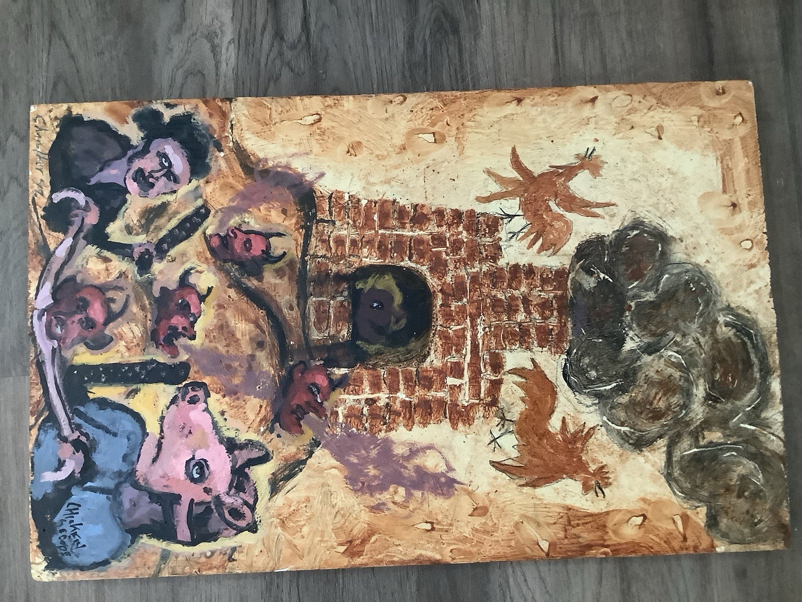 2012 Georgia Red Mud Steven Chandler / Chicken George Darsey TX Folk Art BBQ Col