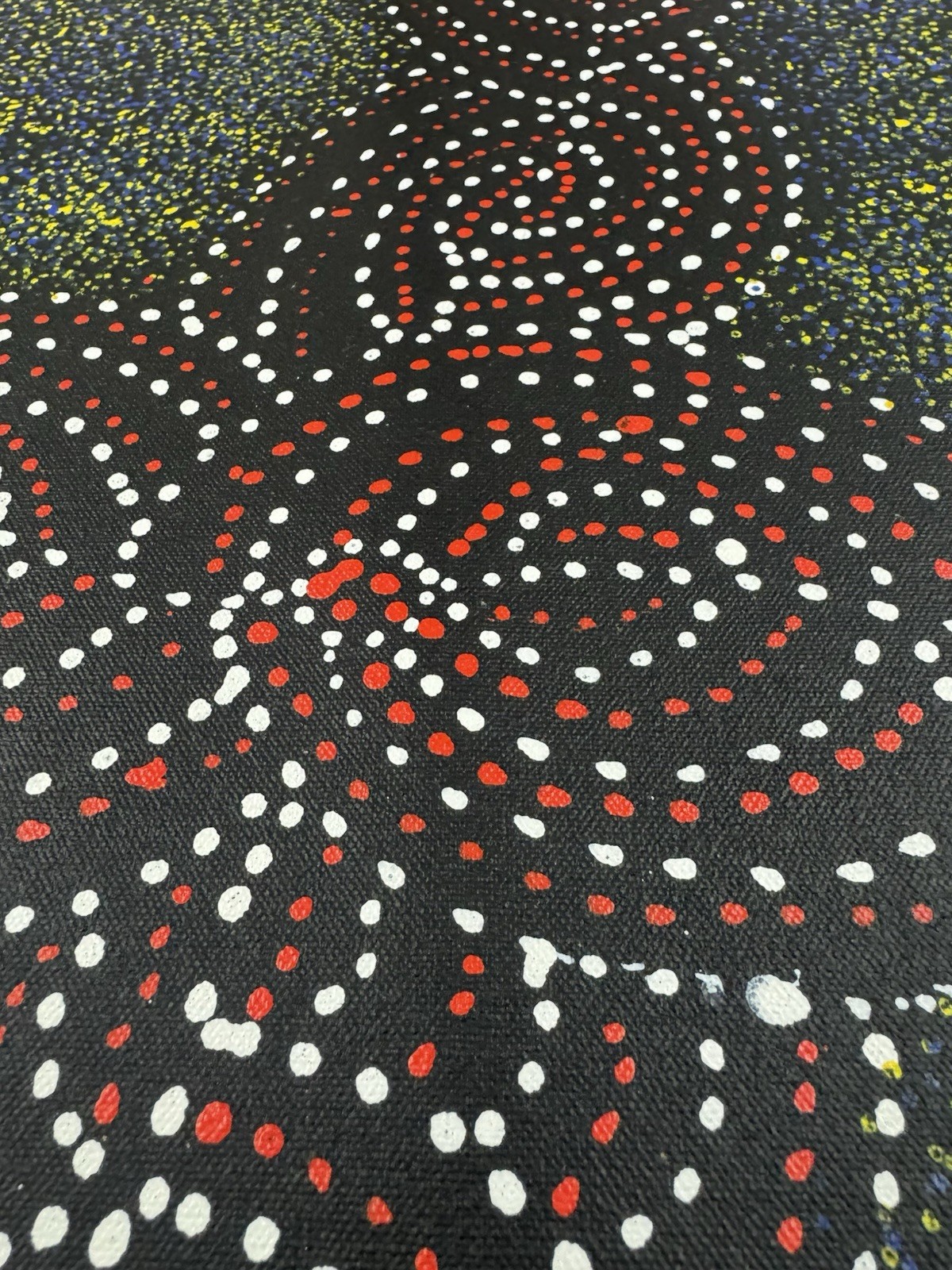 Gracie Morton Pwerle 💕Aboriginal Art COA Supplied. 85cm X 60cm GMNP1