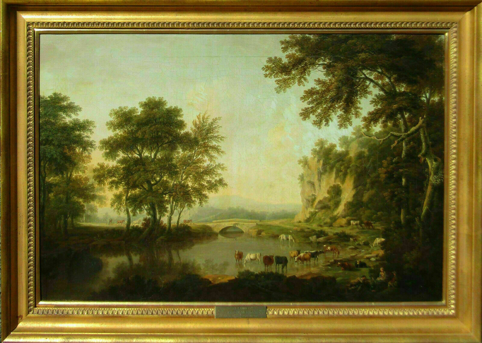 LISTED Old Master William Tomkins (1730 – 1792) with Provenance
