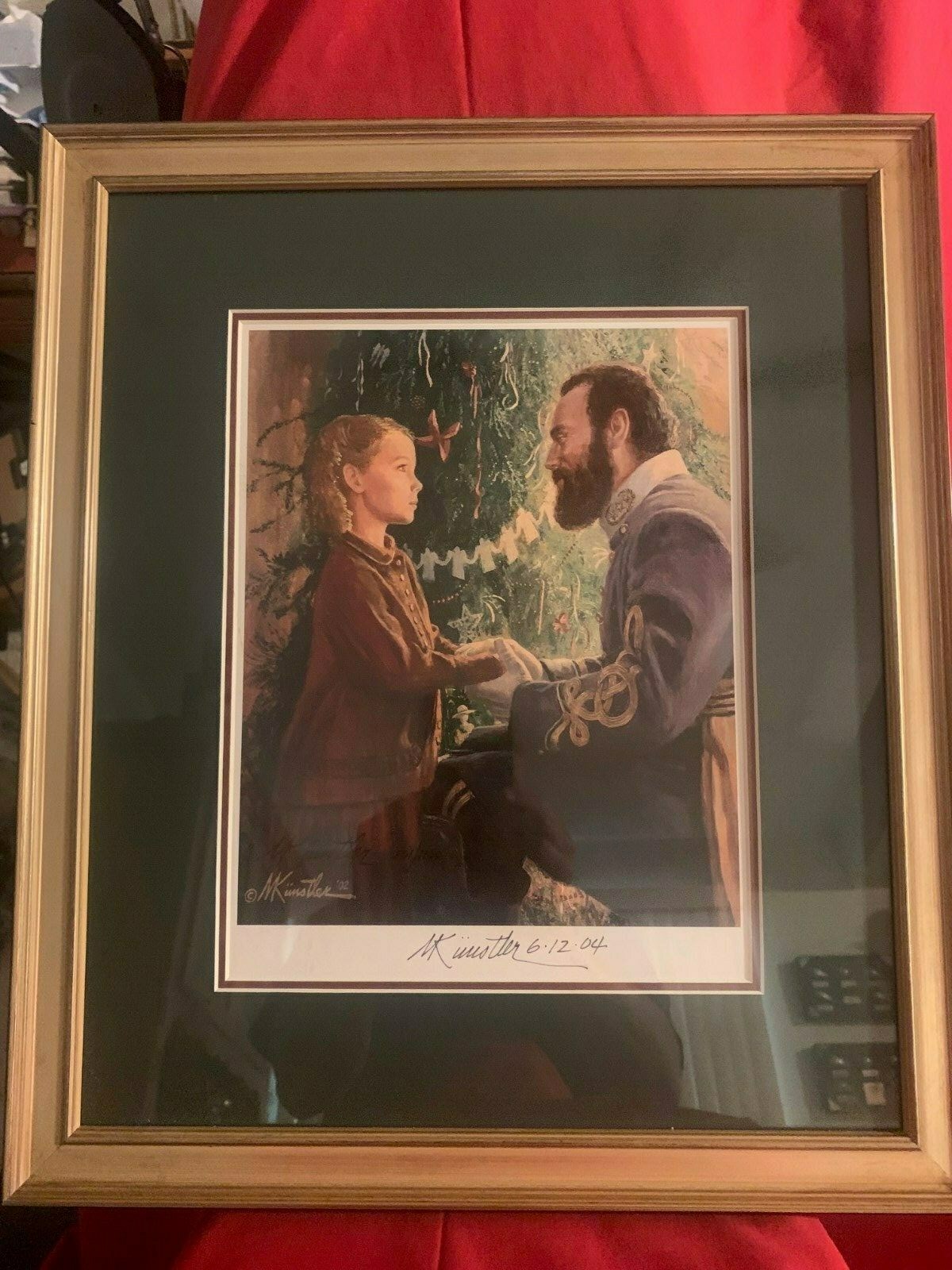 Mort Kunstler «Janie Corbin and Old Jack » Paper Offset Lithography 201/1150