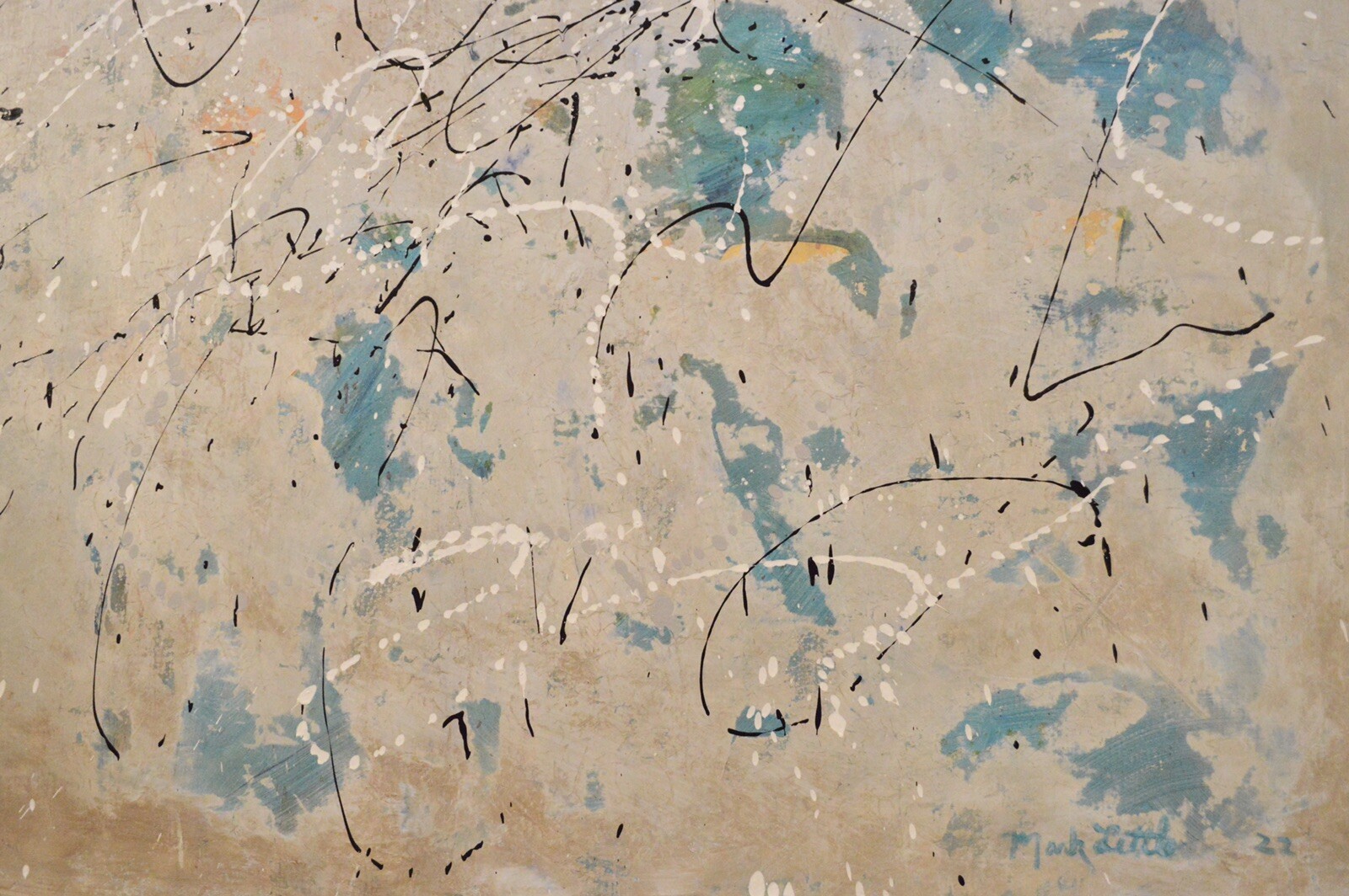 Mark Little, Original, Painting, 72” X 60” Acrylic, Abstract, POP Art, Modern XL