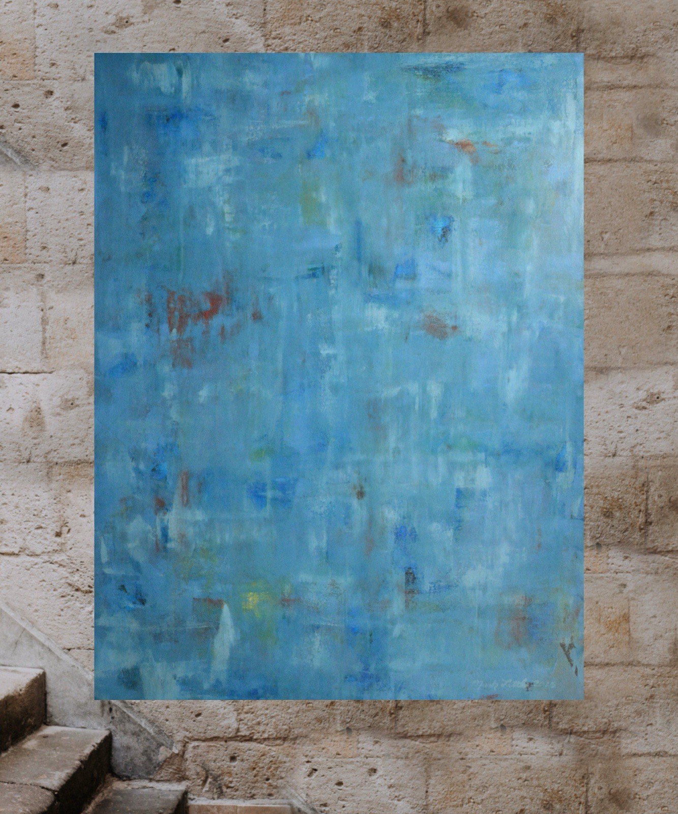 Mark Little Original Professional Painting 84”X62” (7 Foot) Abstract Modern XL