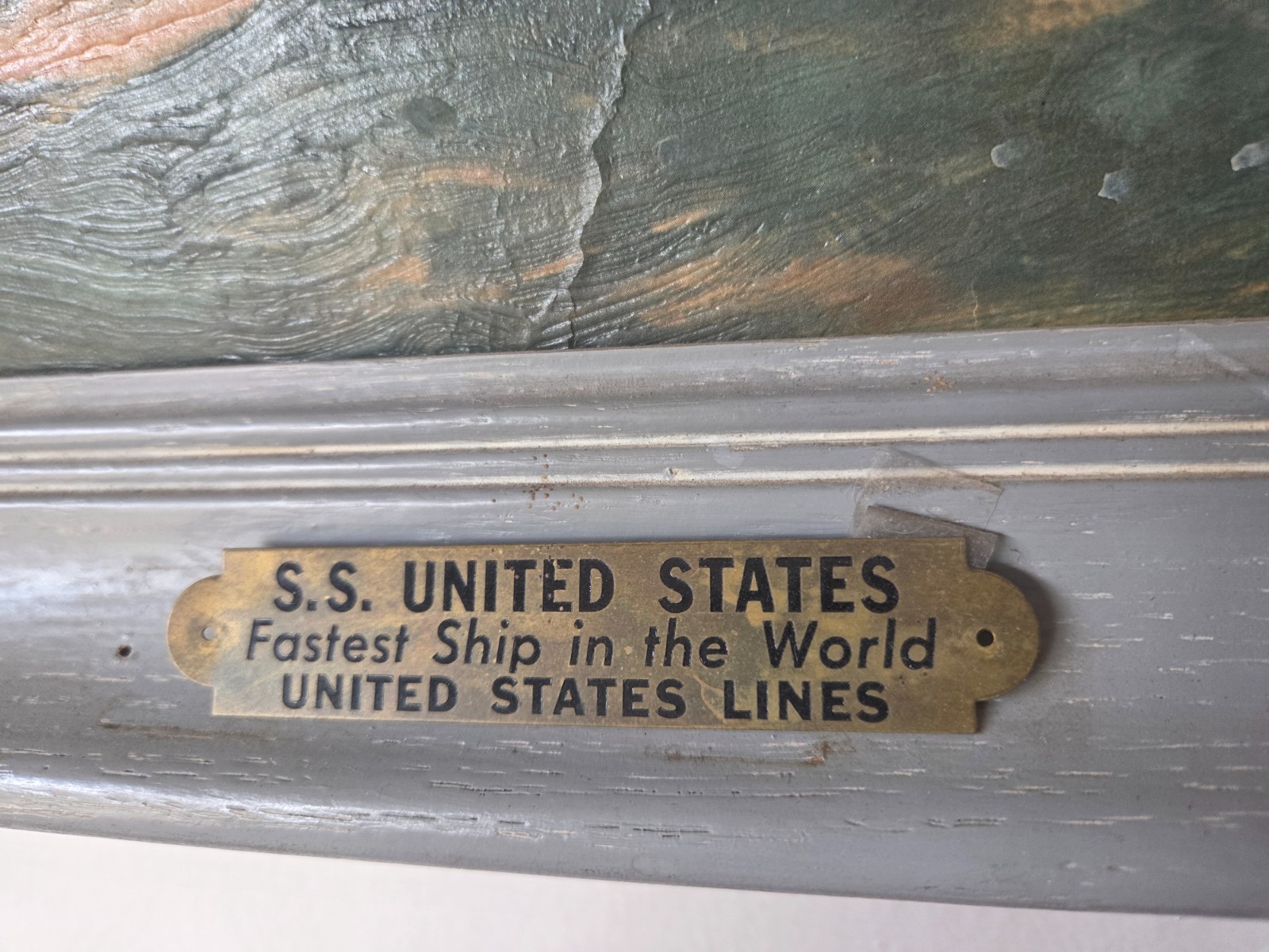 S.S. United States & S.S. America by W.J. Aylward