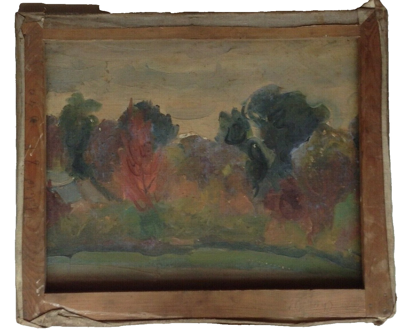 19th CENTURY IMPRESSIONIST OIL PAINTING – FRENCH LANDSCAPE – ARMAND GUILLAUMIN ?