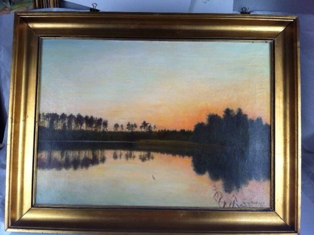 Soren Christensen (1858-1937) Oil on Canvas – USC Fisher Gallery