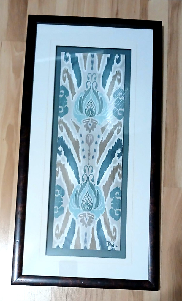 Vibrant Print “TRANSITIONS” by Patricia Pinto Framed, Matted, Print Floating