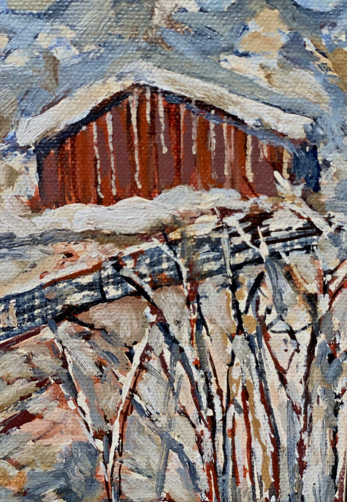 WALTER FARNDON – Small Landscape by Master Impressionist – Signed/PERFECT GIFT!