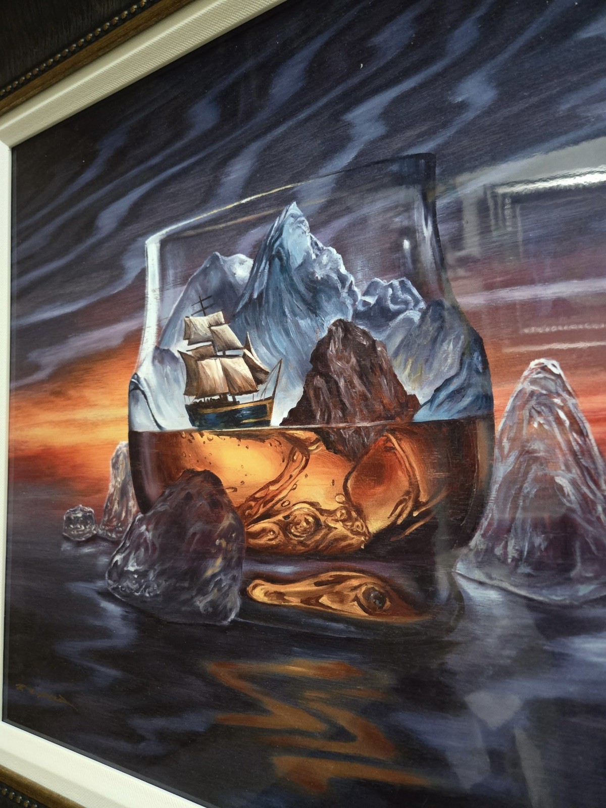 MATT BEYRER 2024 “ON THE ROCKS” Dye Sublimation On Wood #158/200