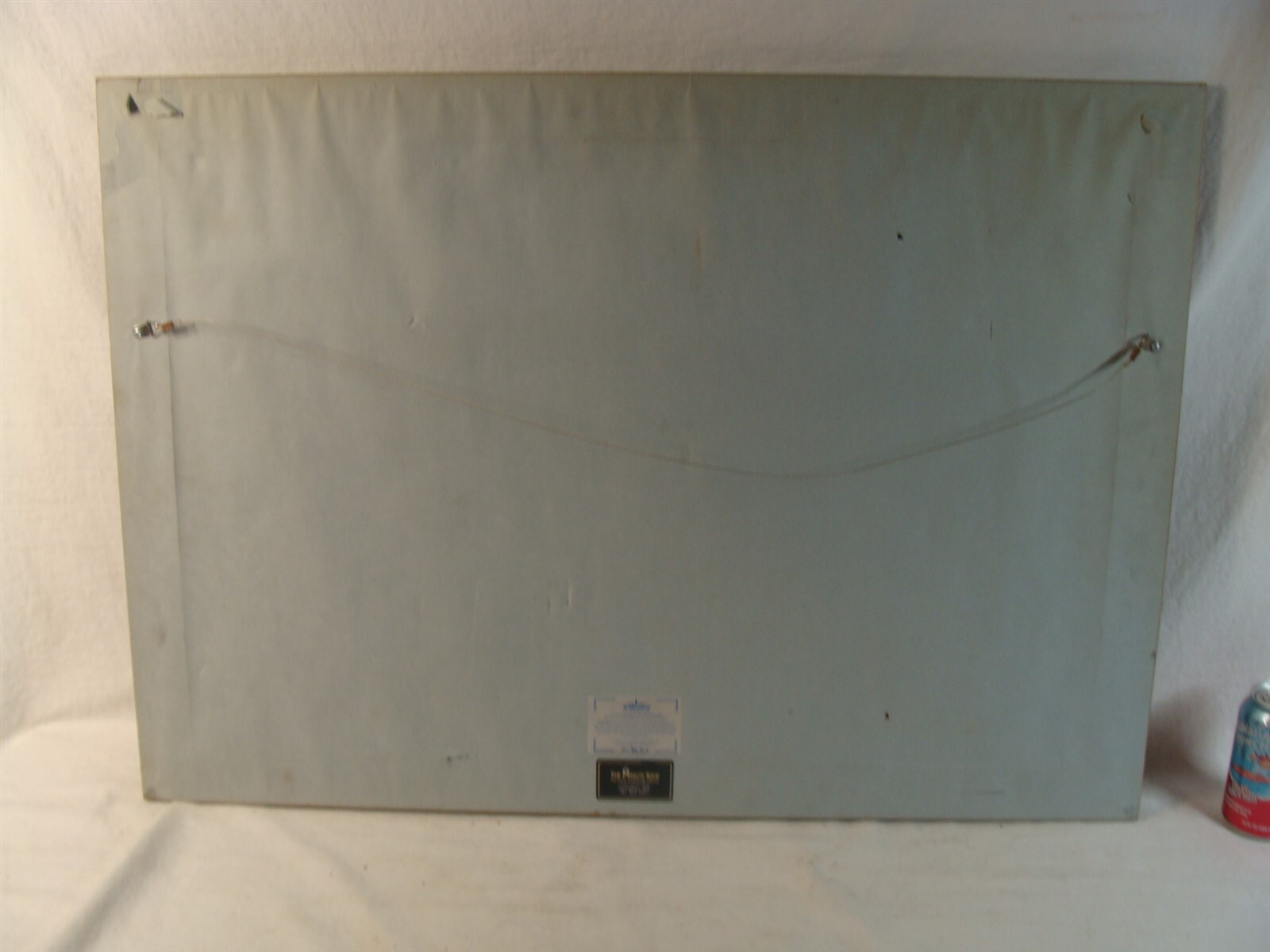 Antique A H Cheney Mountain Lake Sailboat W/C Painting