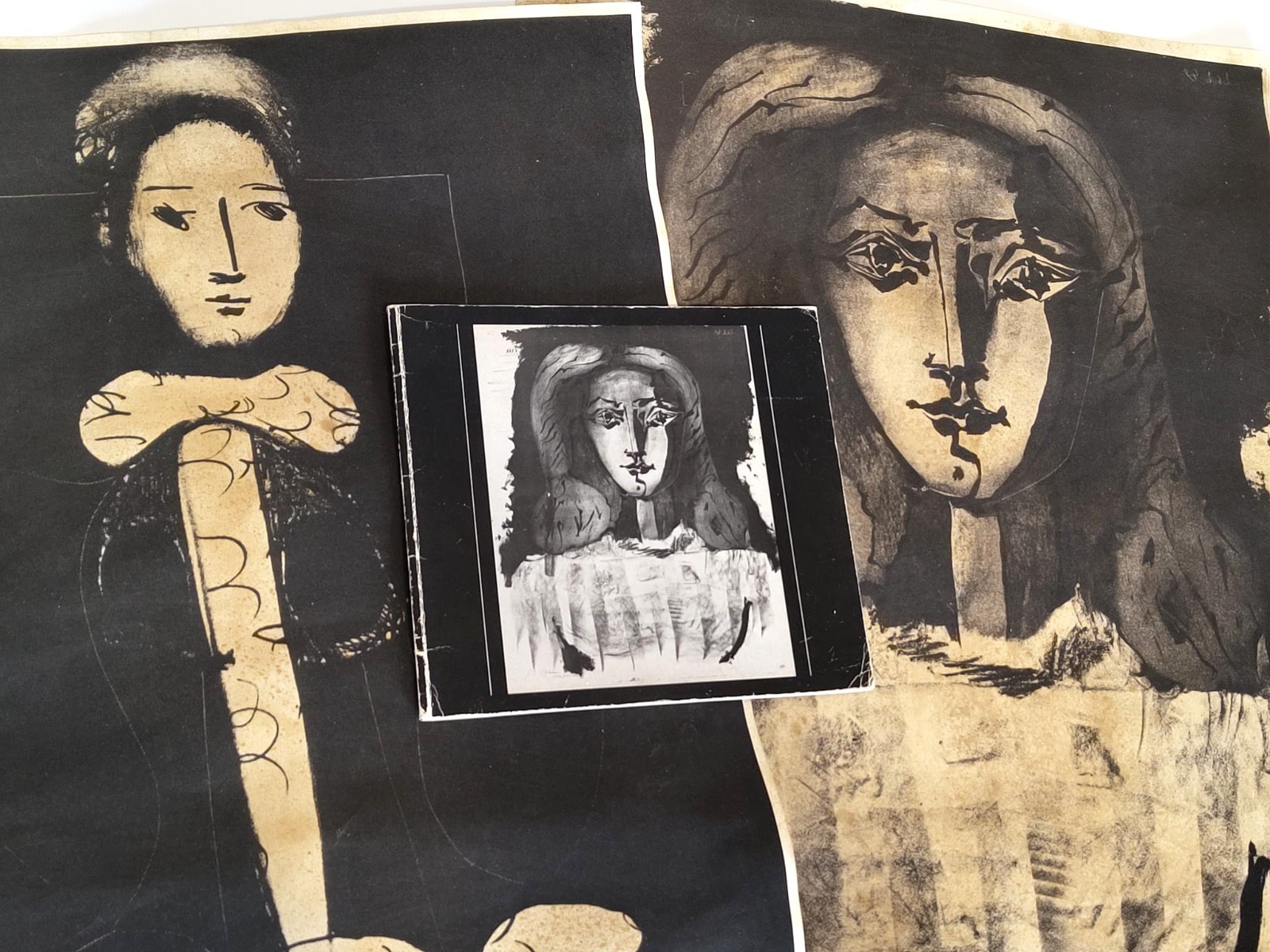 Official Picasso Fine Art Window Cards Waddingtons Gallery + Price List & Book