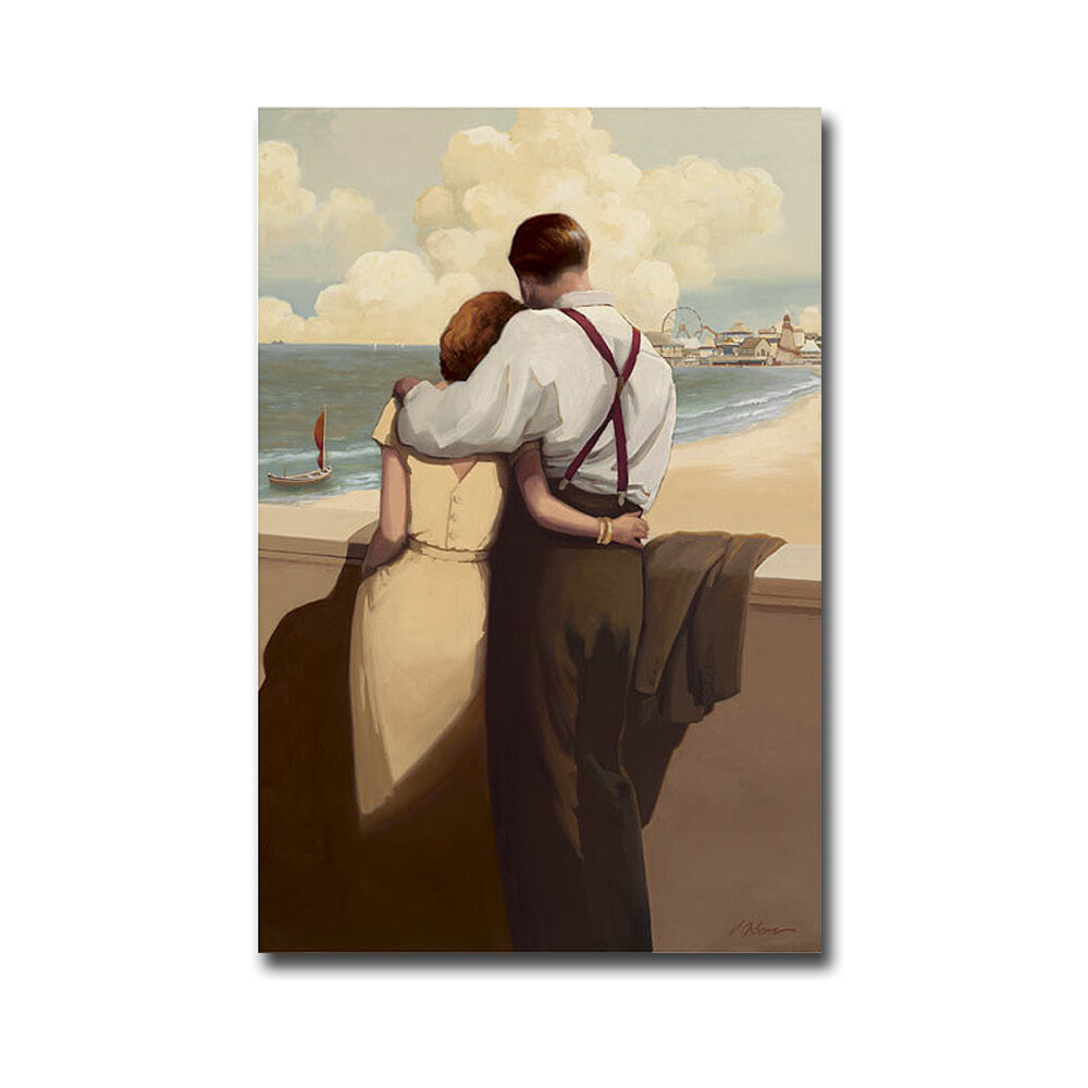 Lovers Point by Osborn Gallery-Wrapped Canvas Giclee Artwork (36 in x 24 in)