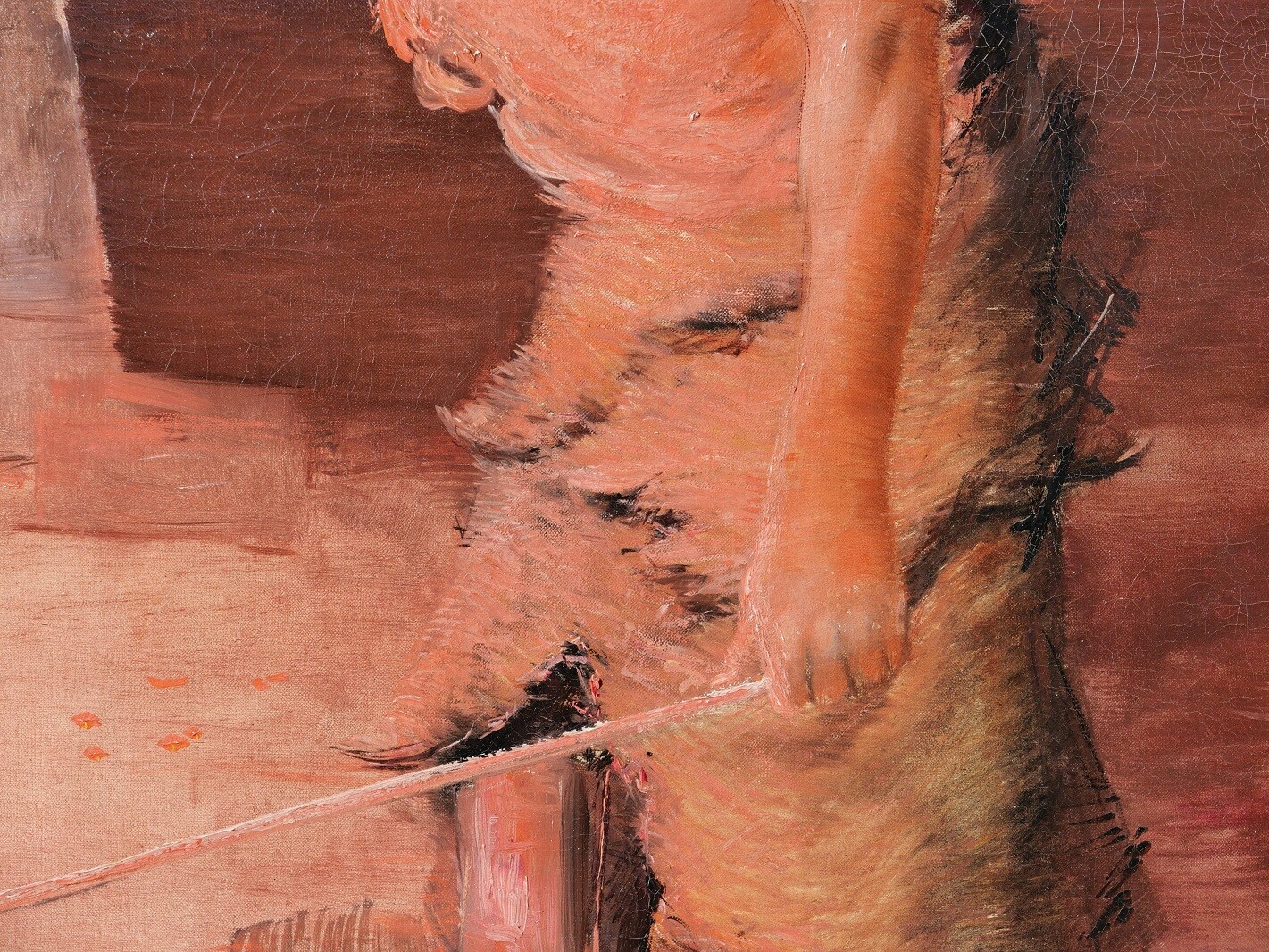 Lucien Jonas, Painting, Industry, Furnace, Foundry, Realism, Worker, Factory