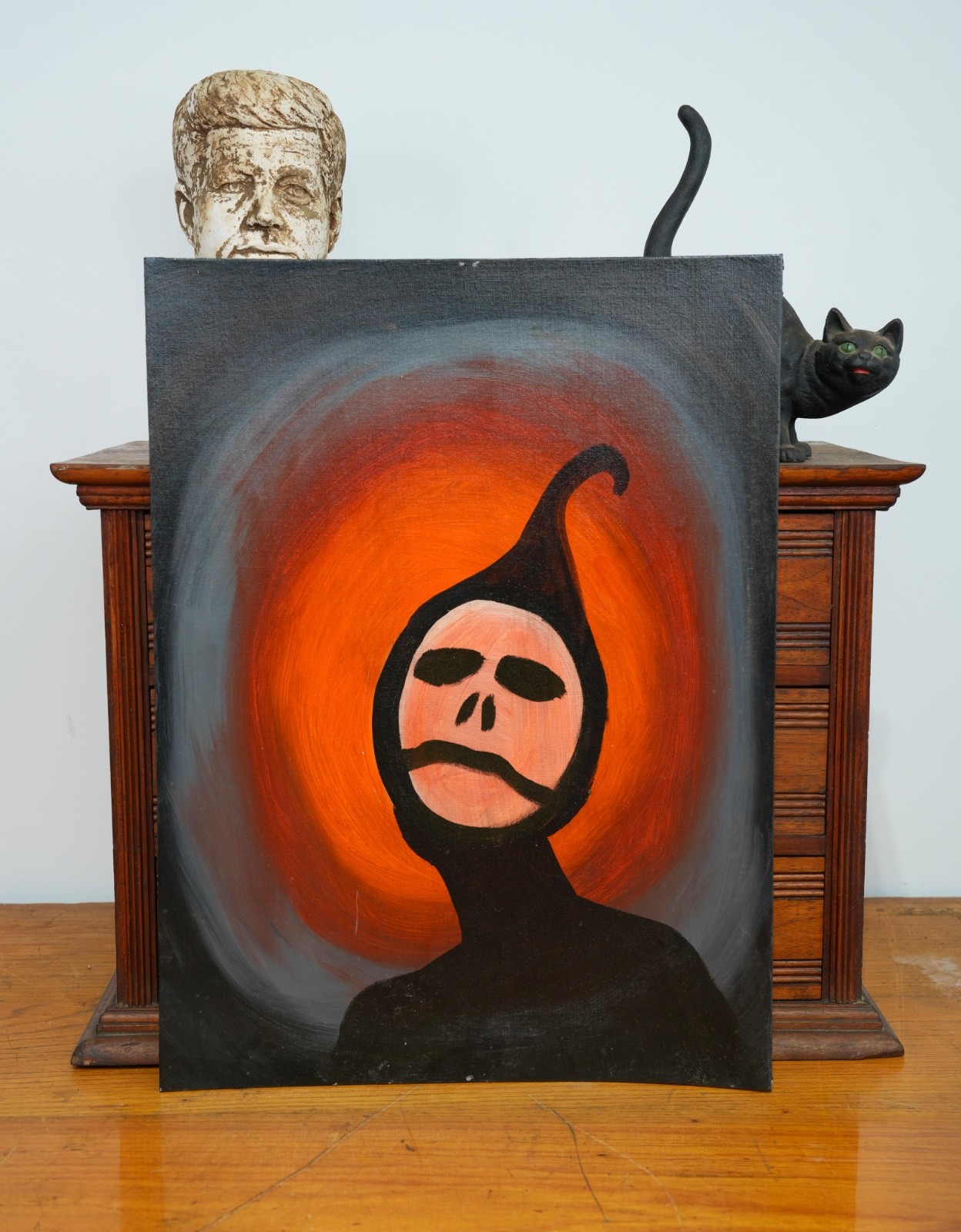 Scream Ghost Face Wes Craven Artwork Painting Movie Poster Horror Picture Art
