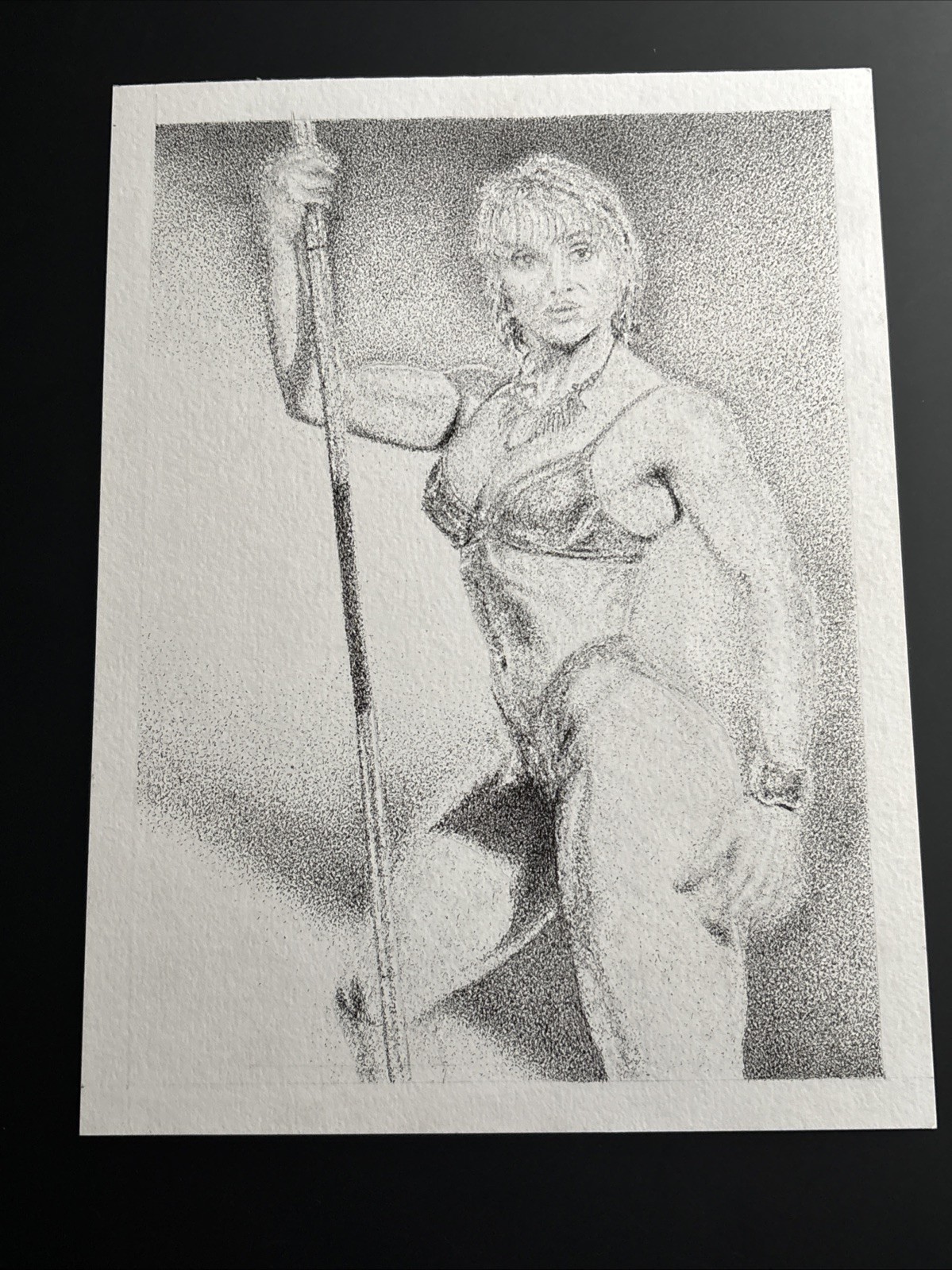 “Ms. Olympia” Cory Everson Ms. Figure Olympia Original Drawing Bodybuilding