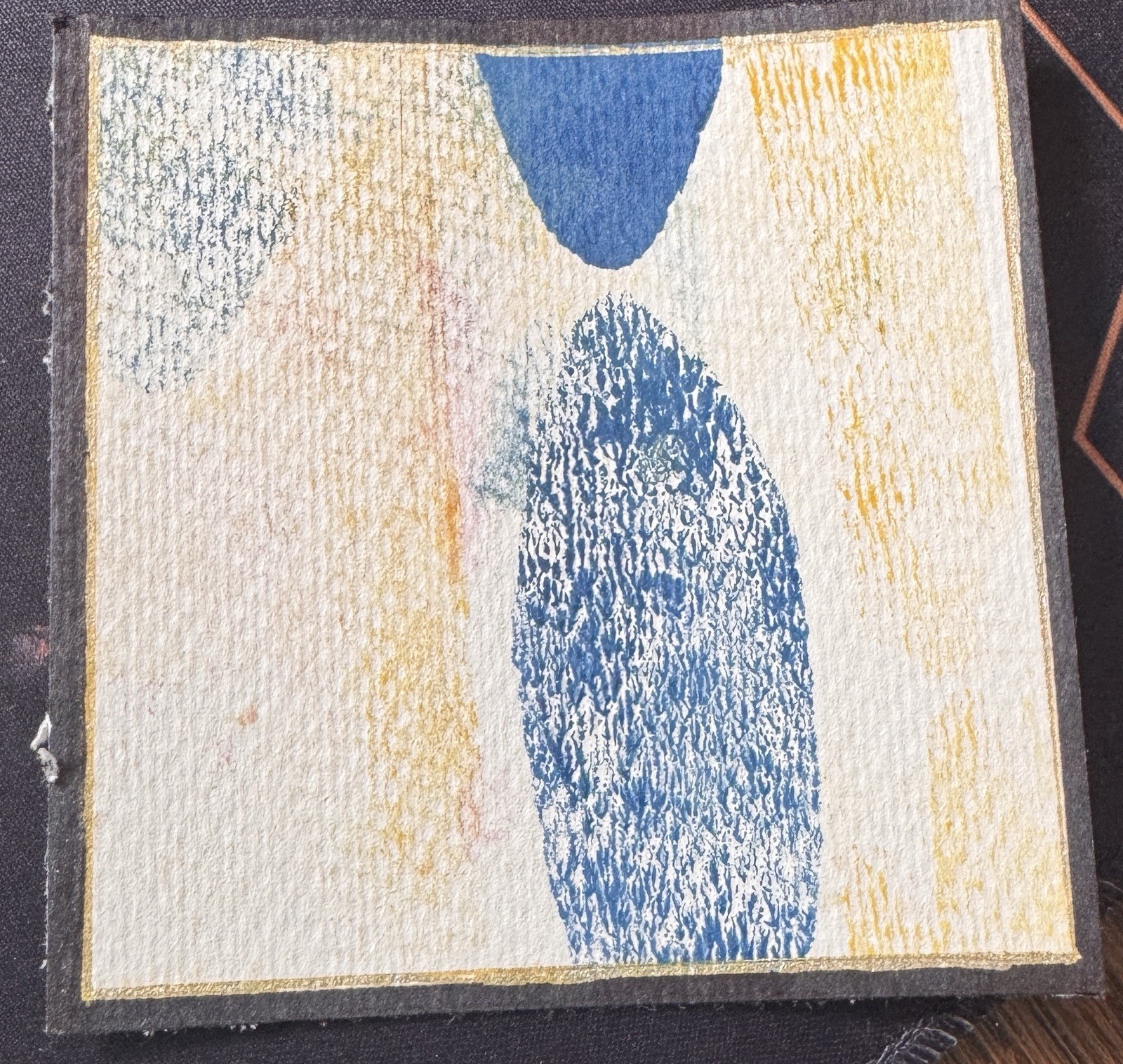 4×4 Original Painting – Abstract – Signed by Chaotic Sanity | Sameera