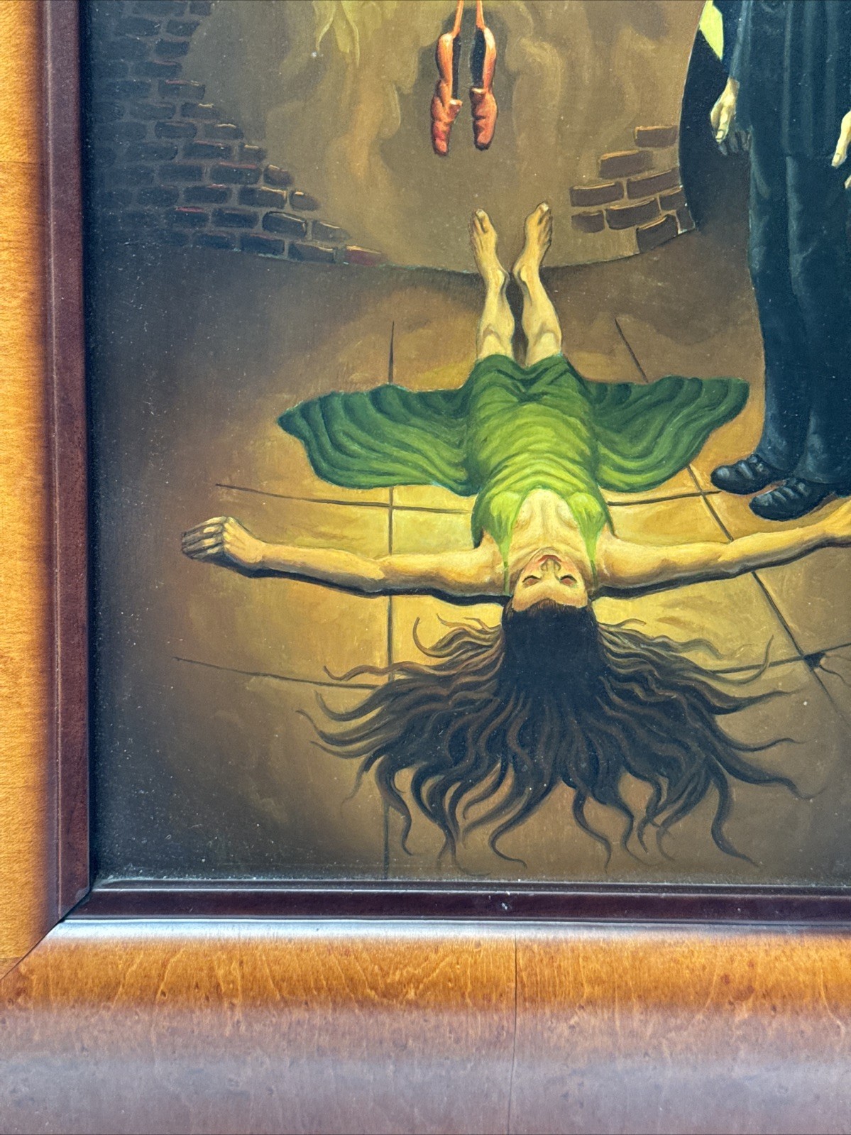 Surrealist Painting Surrealism William Sala Listed Modernist Urban Iconic Woman