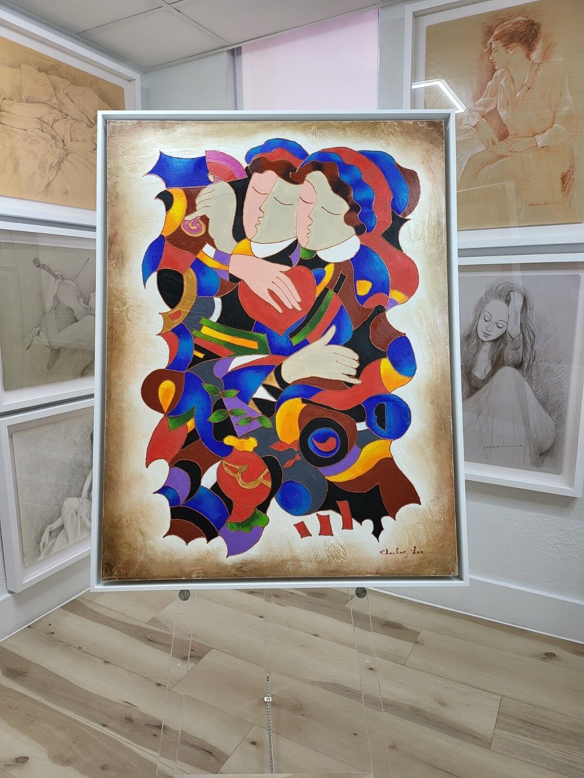 *Piece of Painting Art by Charles Lee – «Famous Park West Gallery Artist»