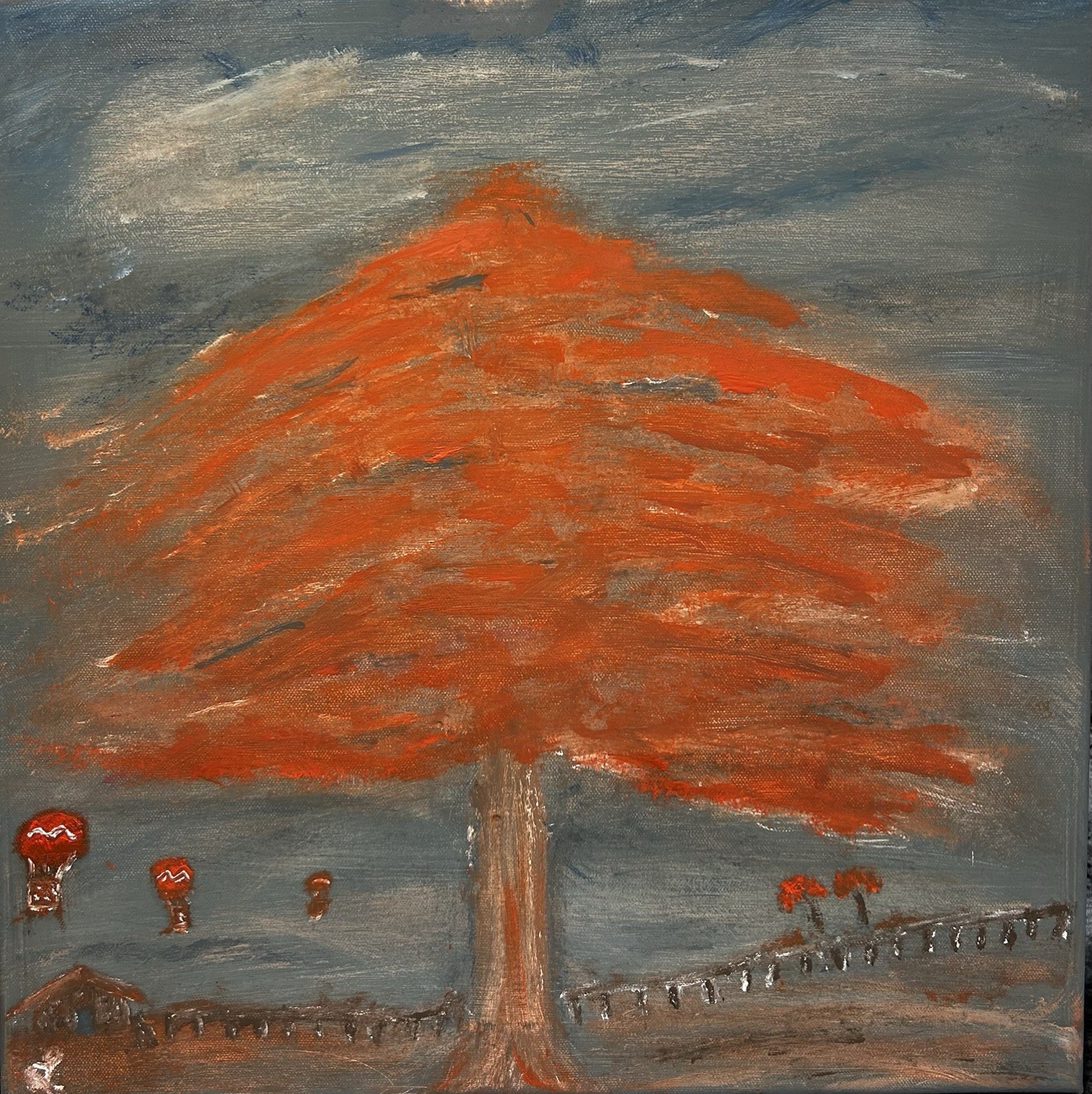 Oil Painting “Dreamy Breeze” Artist Thomas Levi