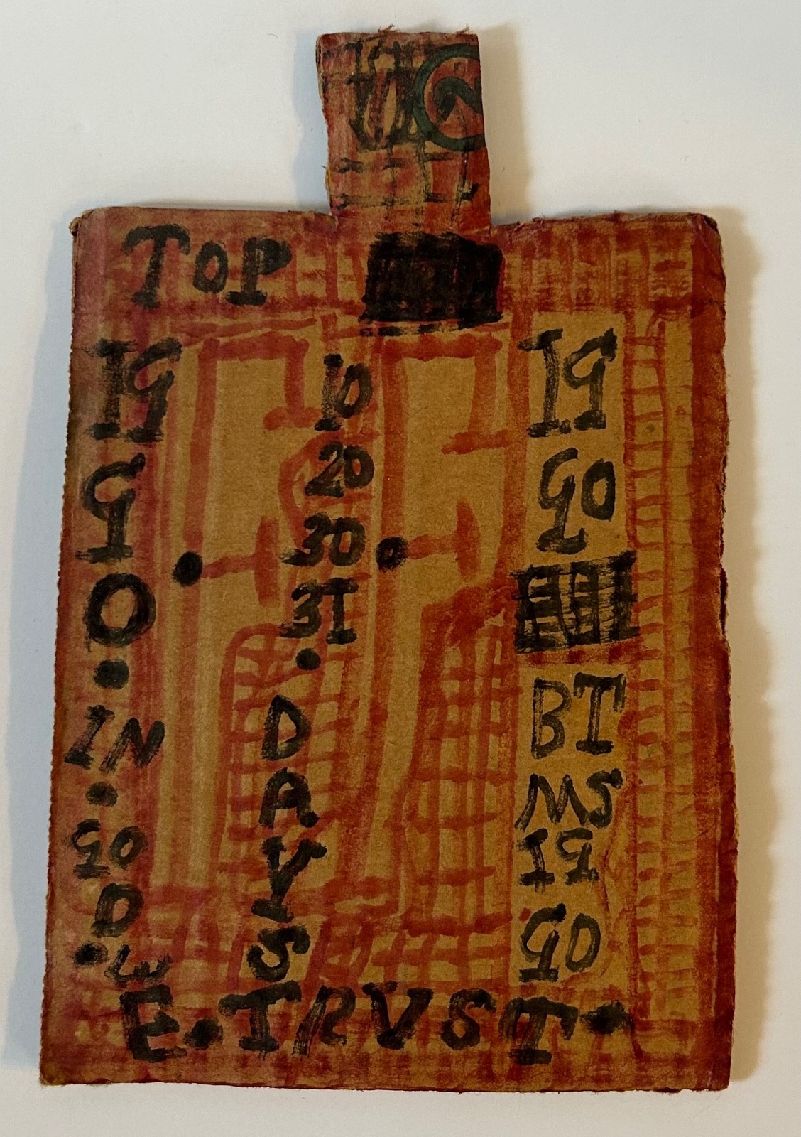 Zebedee «ZB» Armstrong Cardboard Doomsday Calendar – A beautiful piece!