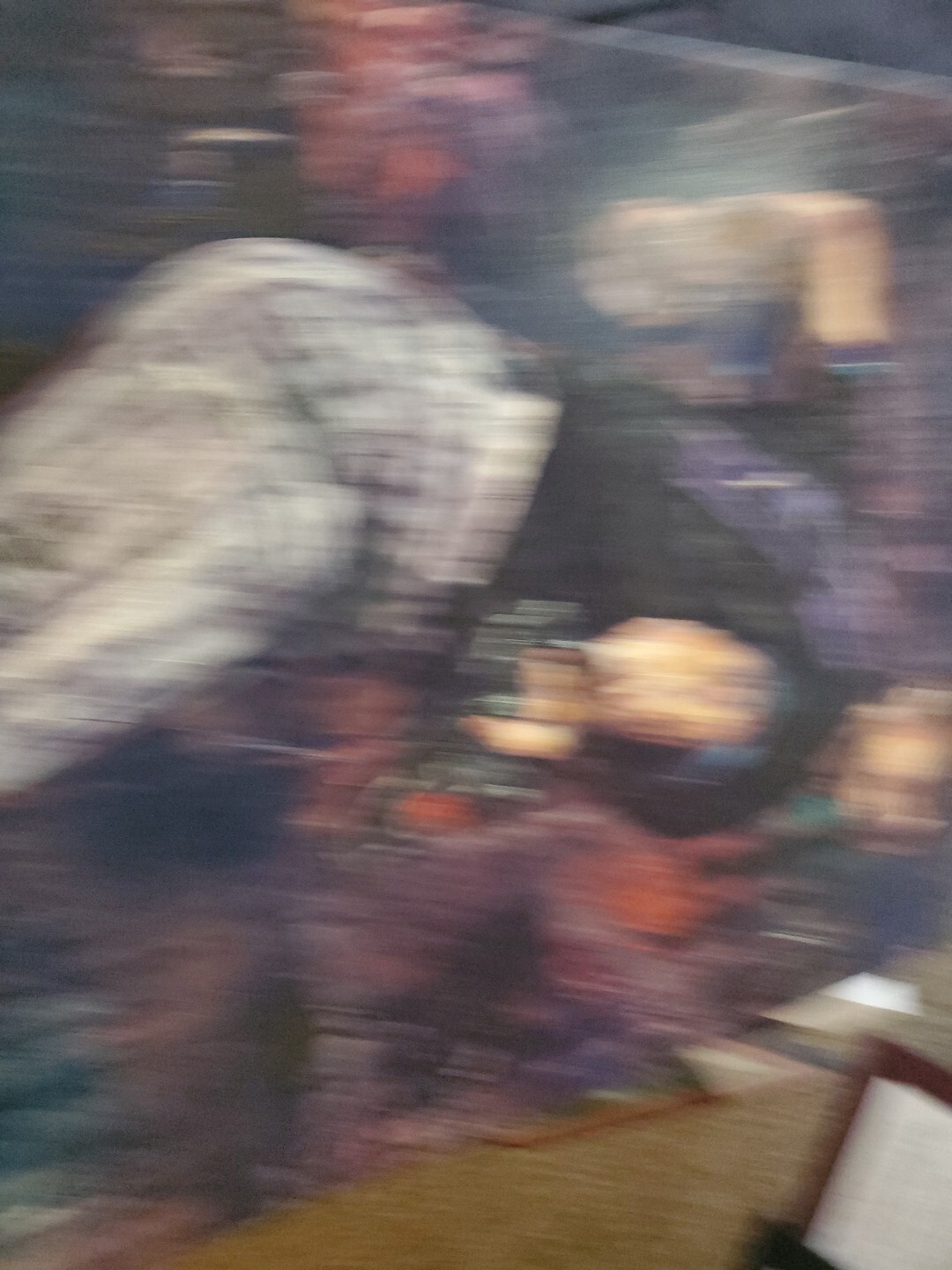 STEPHEN HOLLAND RANDY JOHNSON EMBELLISHED AND STRETCHED- LIMITED TO 99! 27’x39′