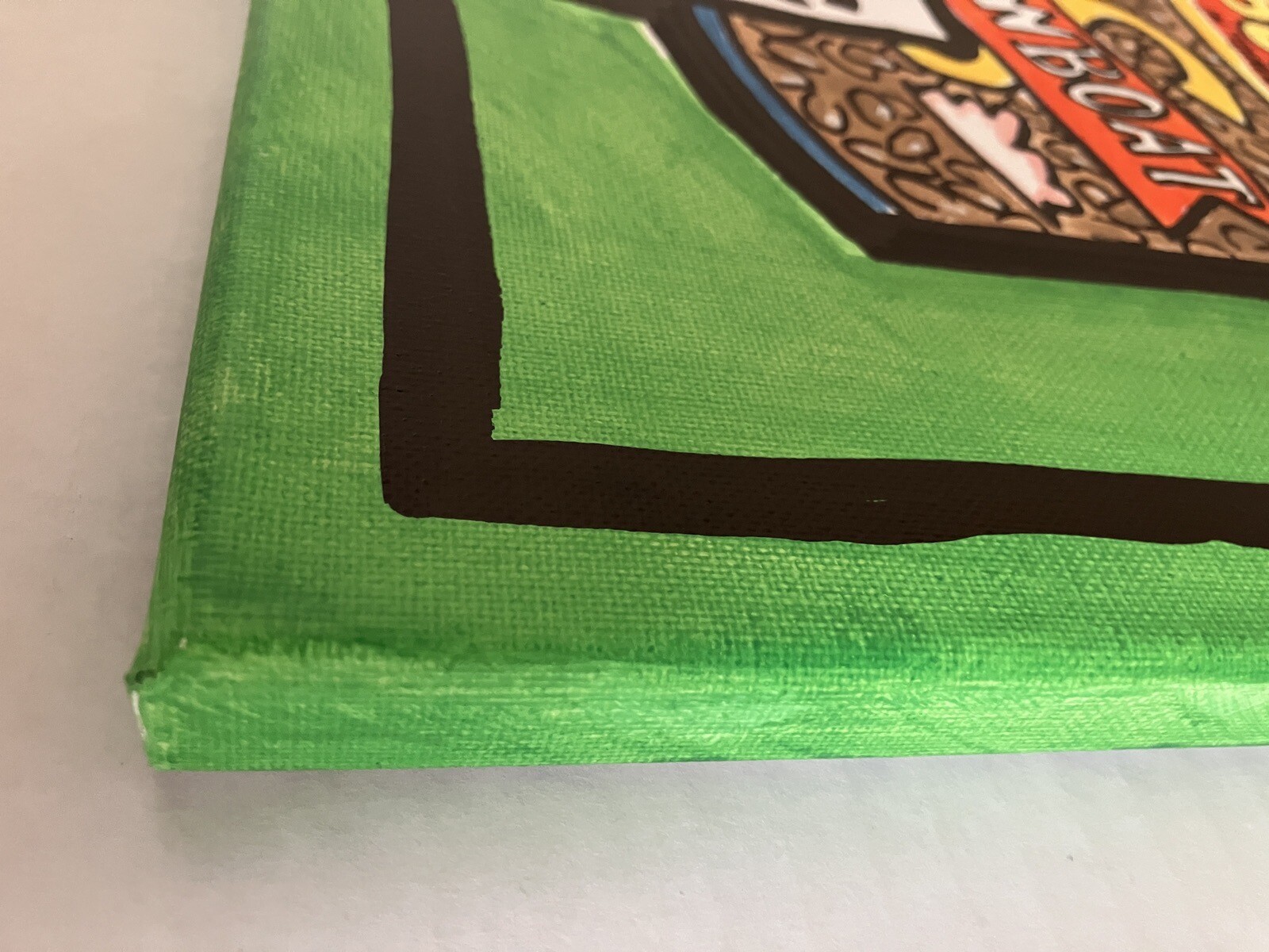 Original Pop Art! Consumerism Canned Food Pork and Beans CAN Popular 11×14