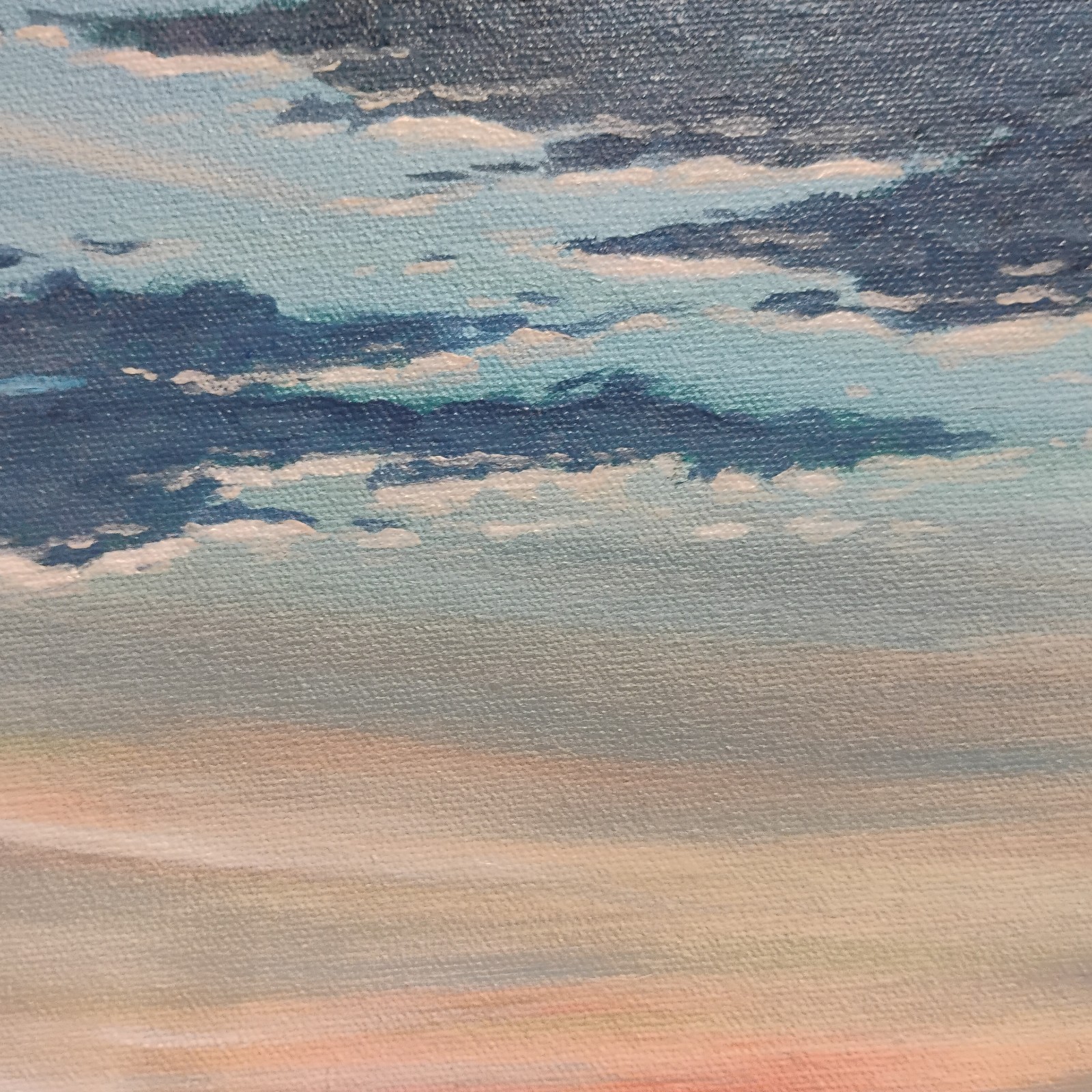 William Tompkins Mountain Road Landscape w/Car Oil On Canvas Painting 20X24