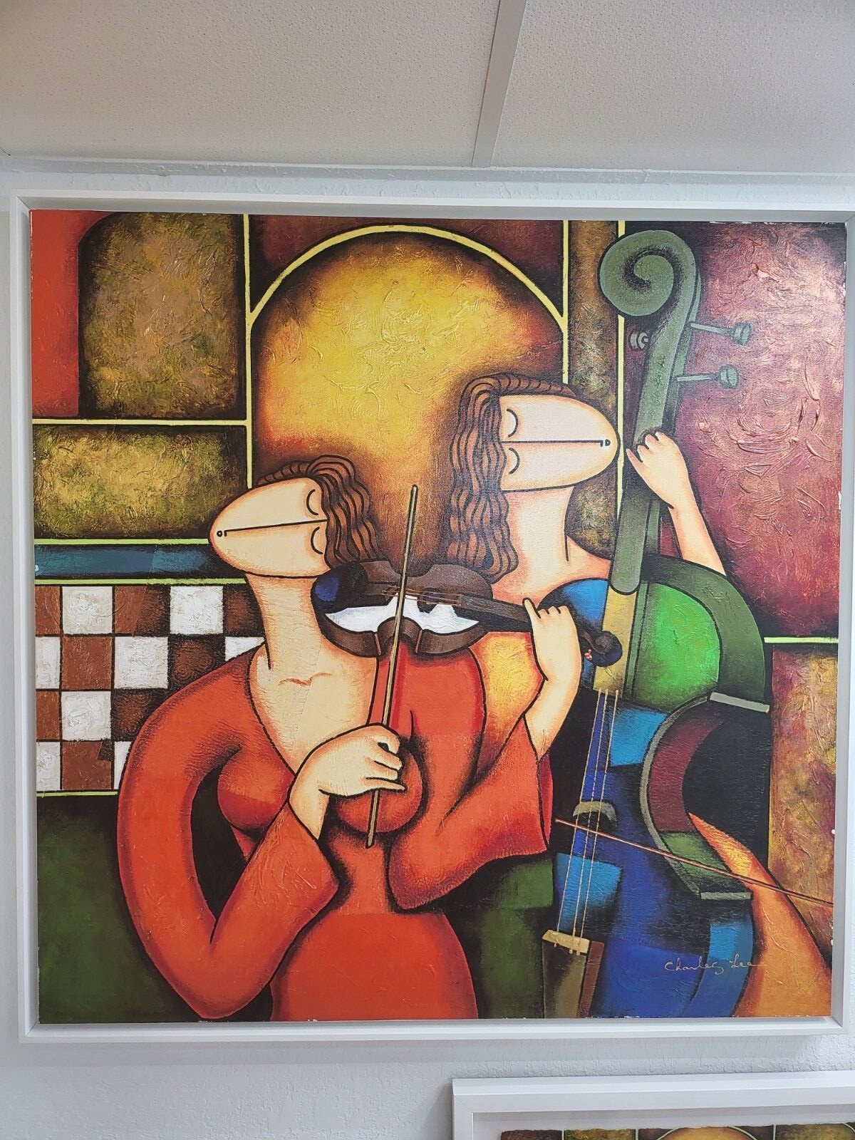 *Piece of Painting Art by Charles Lee – «Famous Park West Gallery Artist»