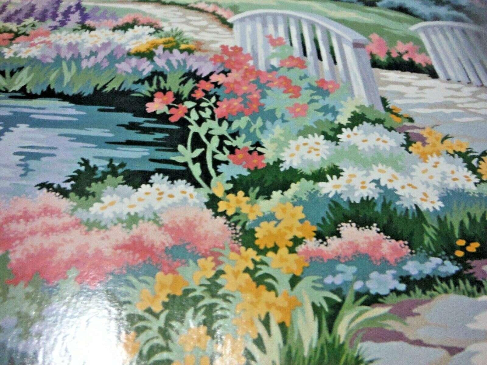 Finished Paintworks Dimensions Paint By Number English Cottage #91019 Unframed