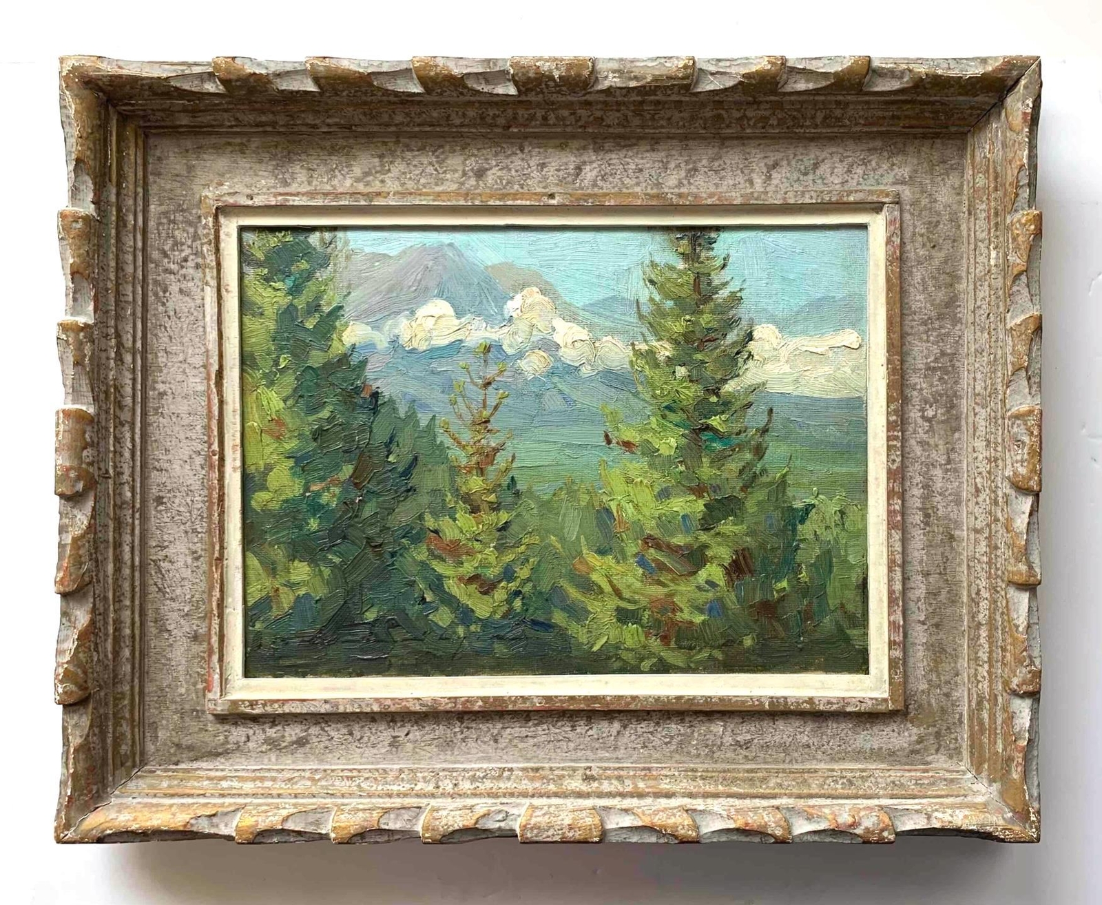 Peter Ilyin (California) -Impressionist Japanese Landscape circa 1920s/30s
