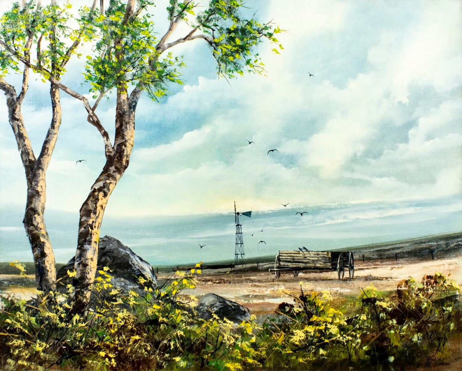 Hector Salas (Argentina,1926-?) oil painting 137692