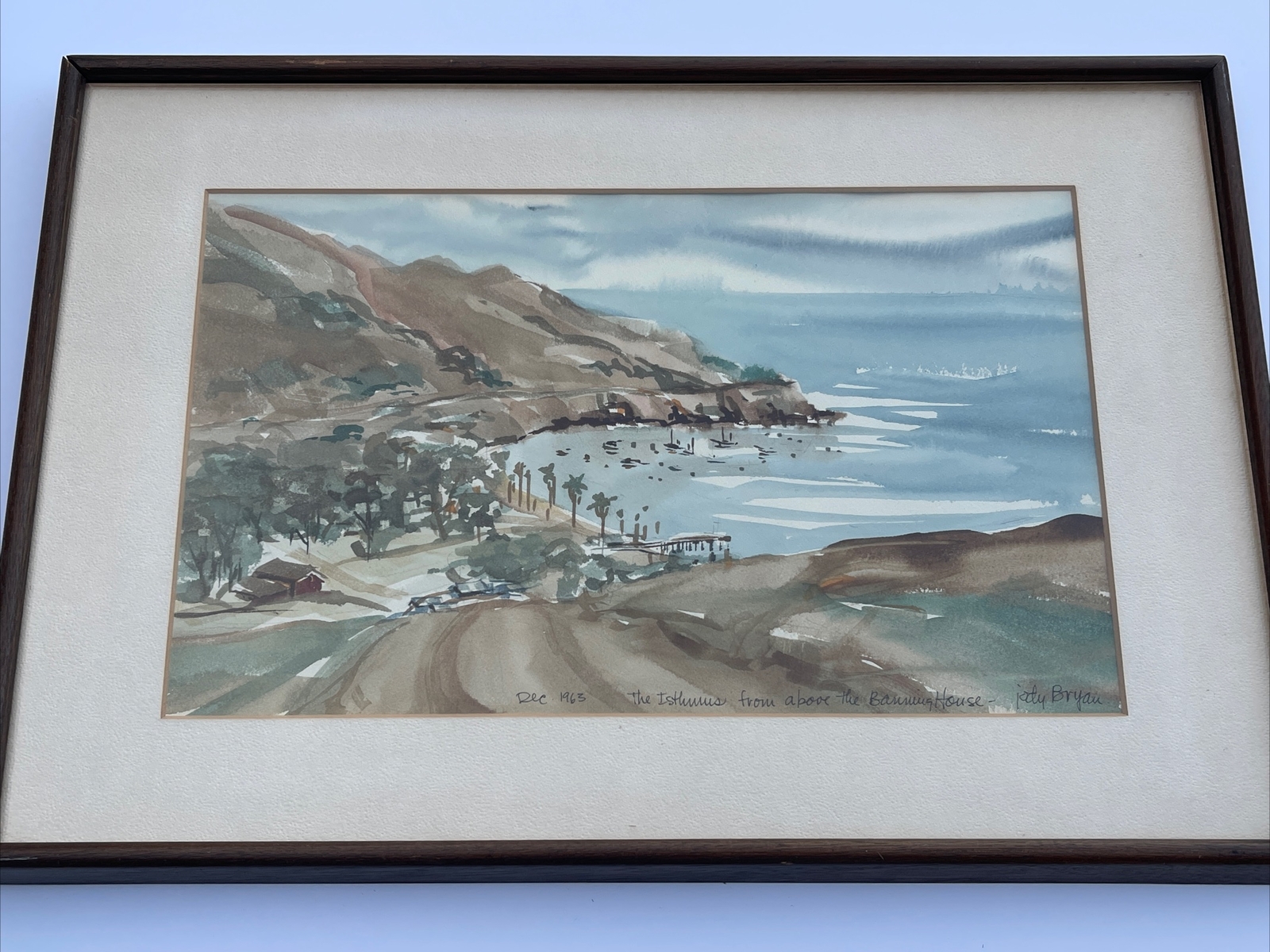 JODY BRYAN 1960’S PAINTING COASTAL BEACH CALIFORNIA PLEIN AIR REGIONALISM LISTED