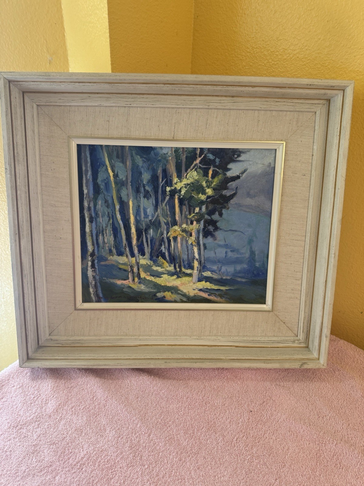 RARE Landscape Neo-Impressionist Oil Painting~Listed Artist ON Grandmaison 10X12