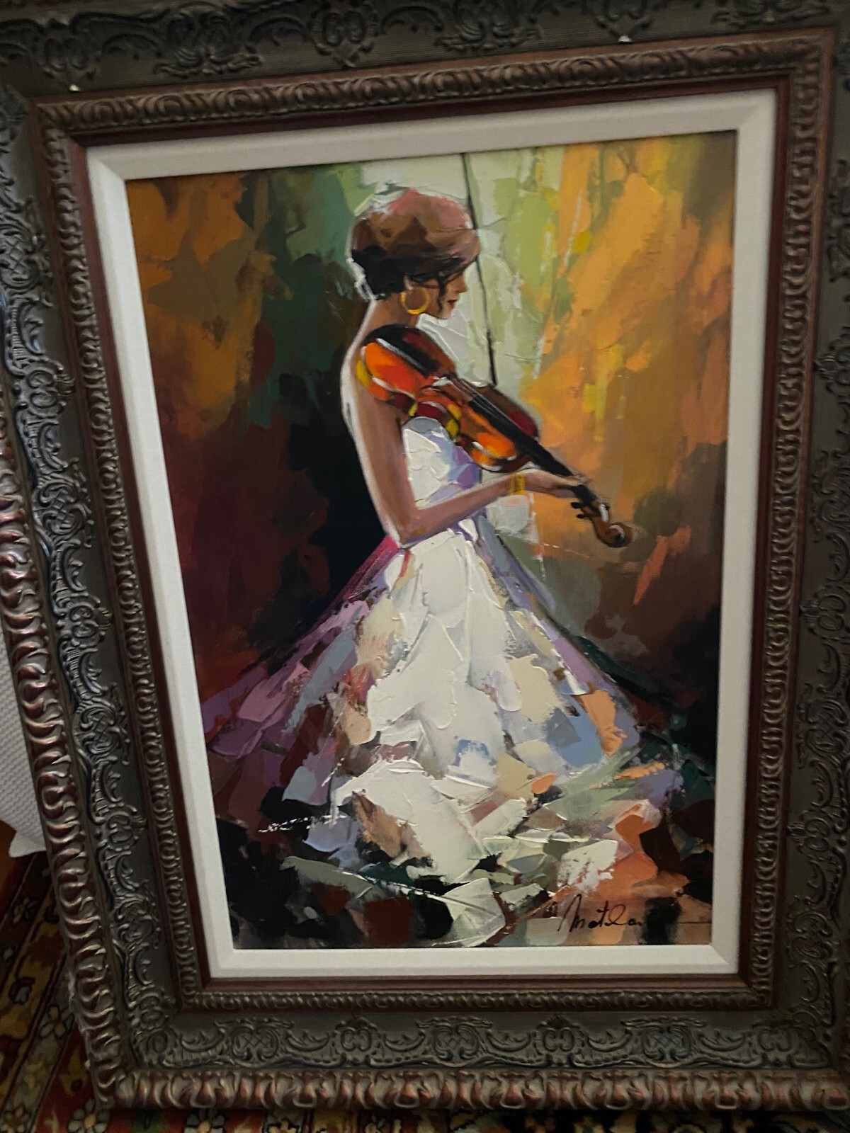 Metlan, Anatoly Original «Female Spirit» Oil on Canvas. Beautiful!