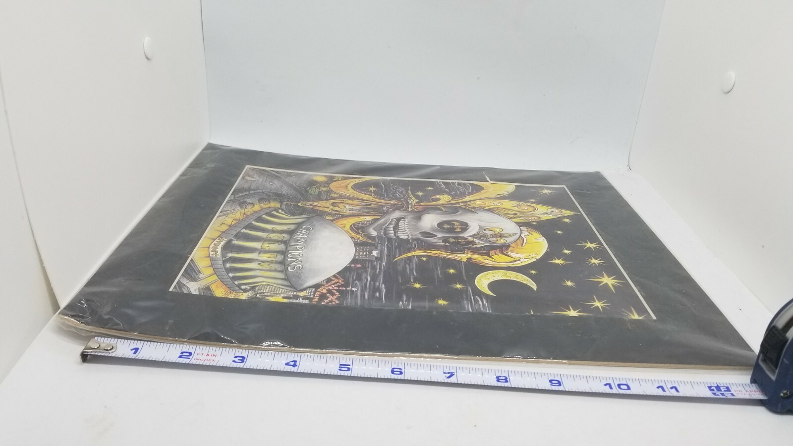 Artist Jon Guillaume Litho Champion Du Lis Saints Superbowl XLIV 4/1/2011 11X14