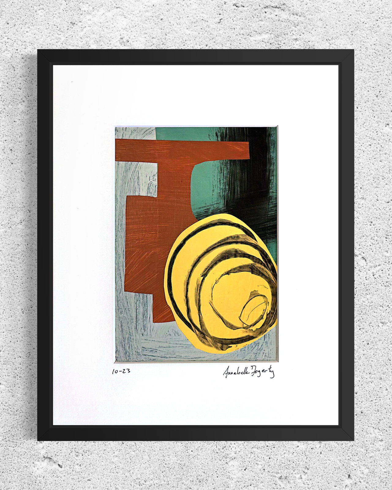 Set Of 8 Original Still Life Collage 8×10 Matted Contemporary Kitchen Wall Art