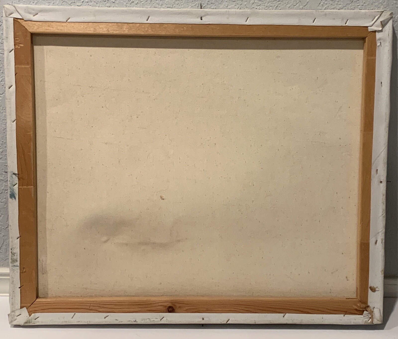 Vintage Original Signed HORDEN Mountainscape Snow Scene Oil Painting