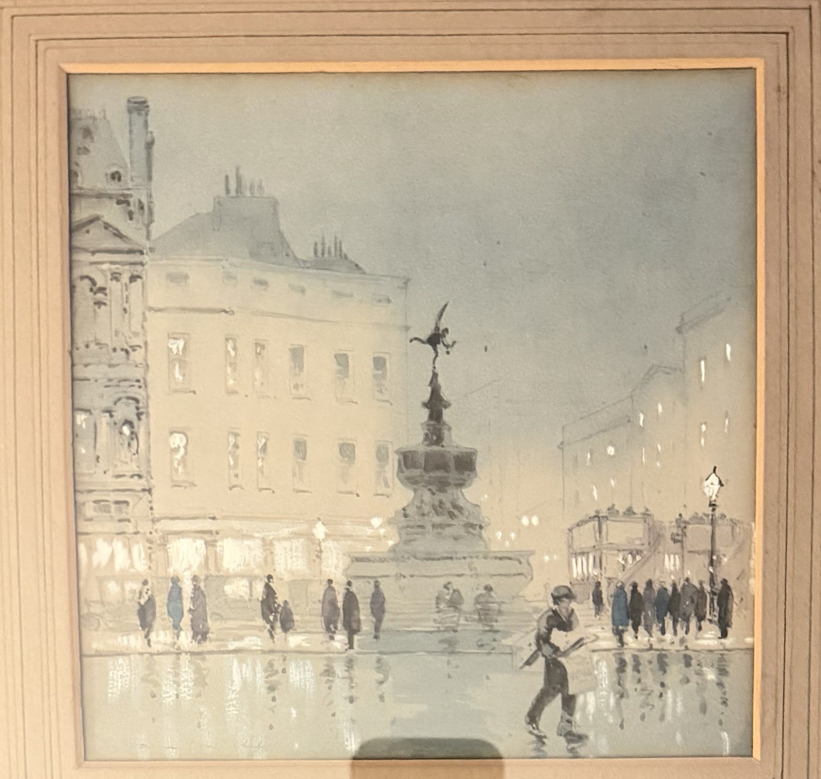 Original Watercolor Painting by WILLIAM FRANCIS LONGSTAFF – London – Australian