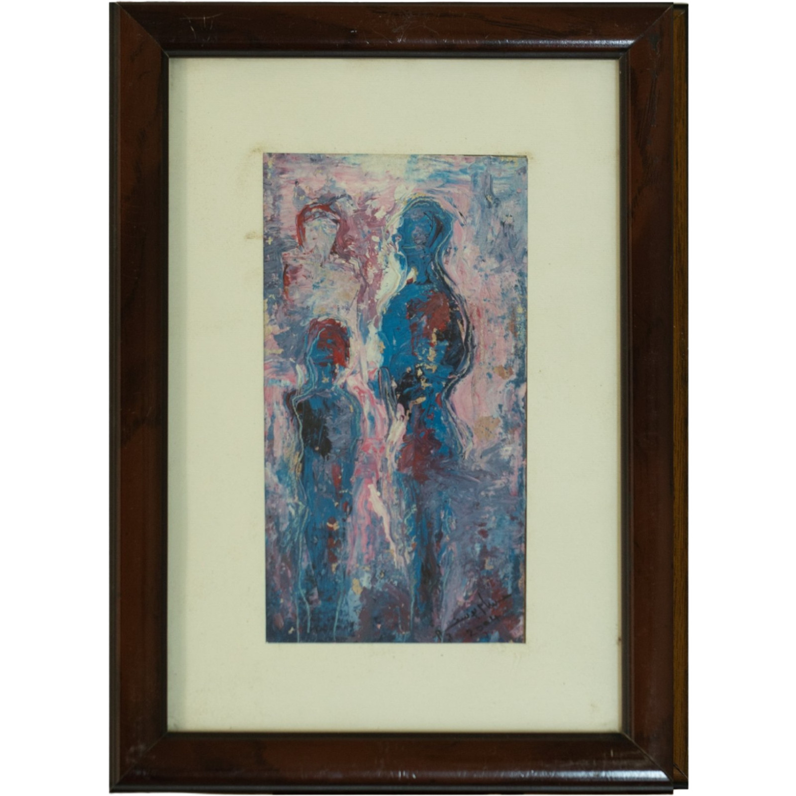 Hussam Youssef حسام يوسف miniature Original Oil painting 7″x4″ SYR Fine Arts