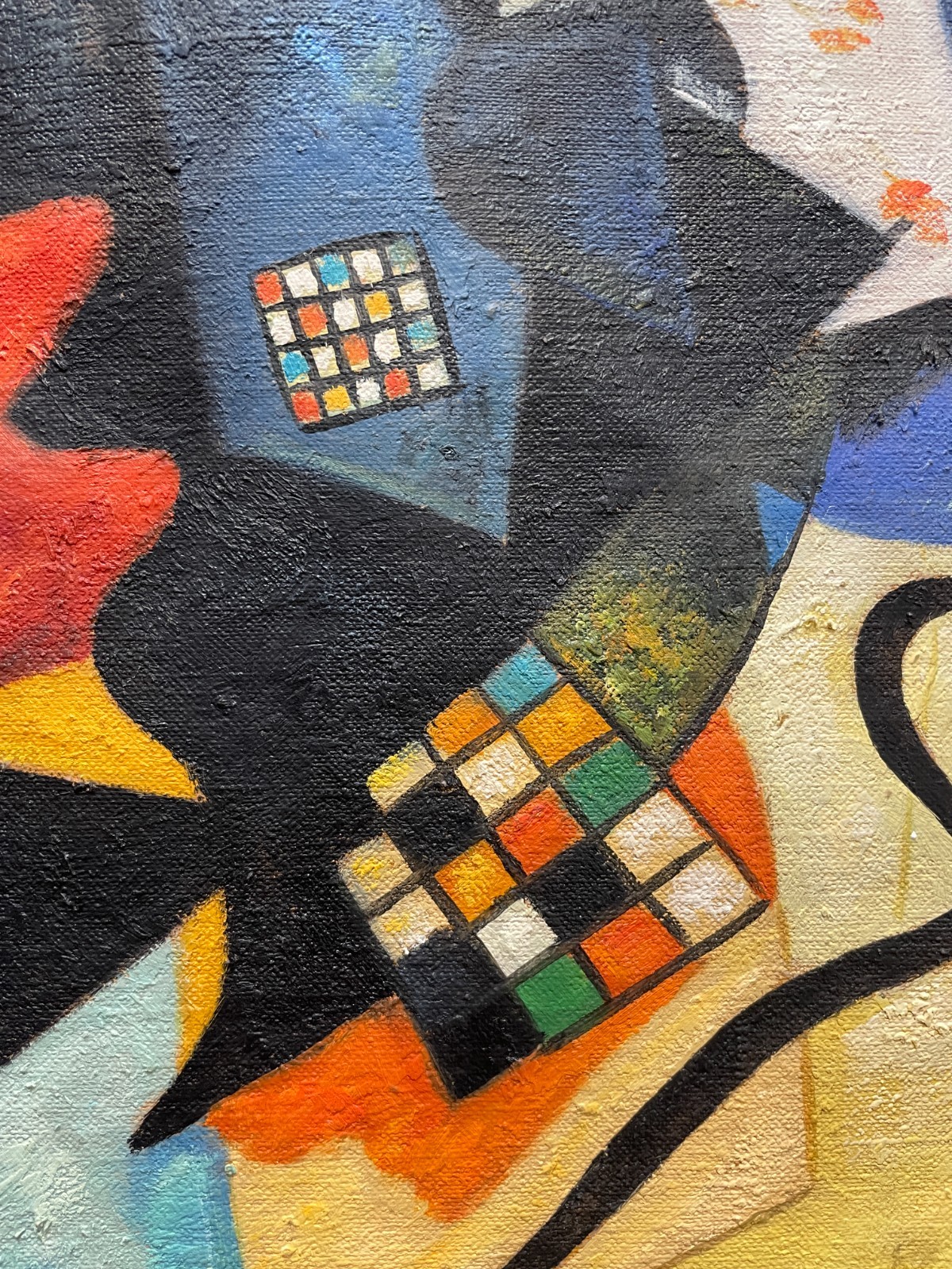 Wassily Kandinsky Painting – Abstract art – geometric art