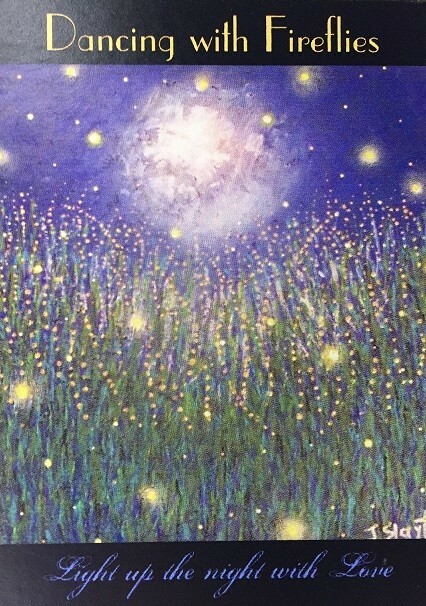 Fireflies ACEO Limited Edition Print Firefly Art Card Lightning Bugs Glow Bug
