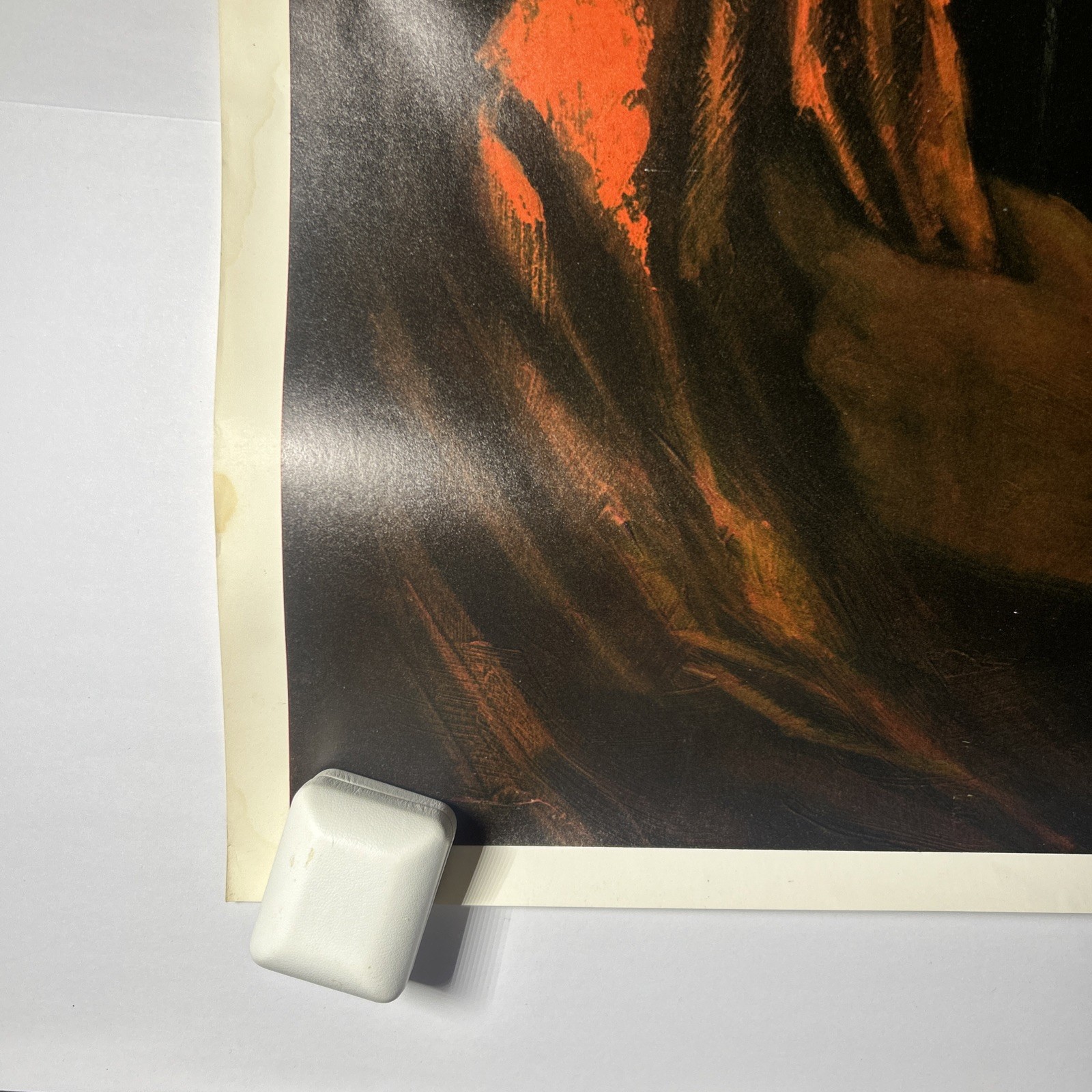 Large Barbara Weber Vintage 1960s Conquistador Signed Print Lithograph Vintage