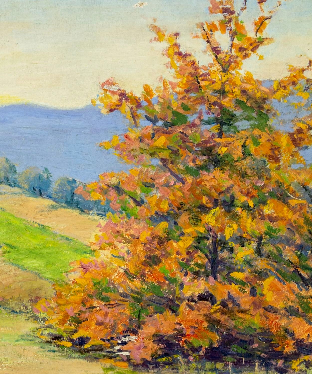 Clara Laughlin Hamilton (IN,OH,1872-1968) oil painting 127402