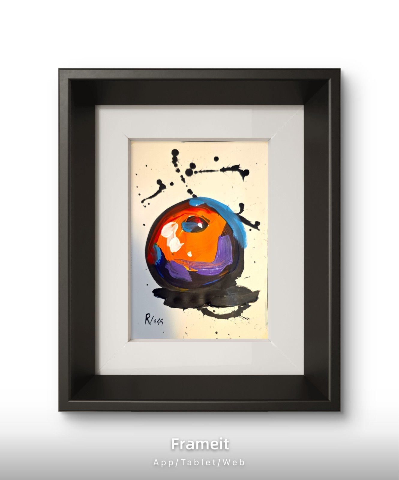 Richosso Orange 7 x 10 paper