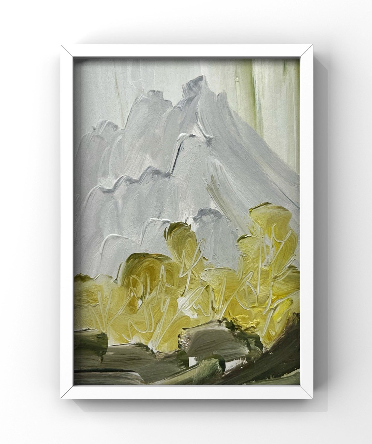 Fall Autumn Landscape Swiss Alps Mountain Forest Landscape Switzerland Painting