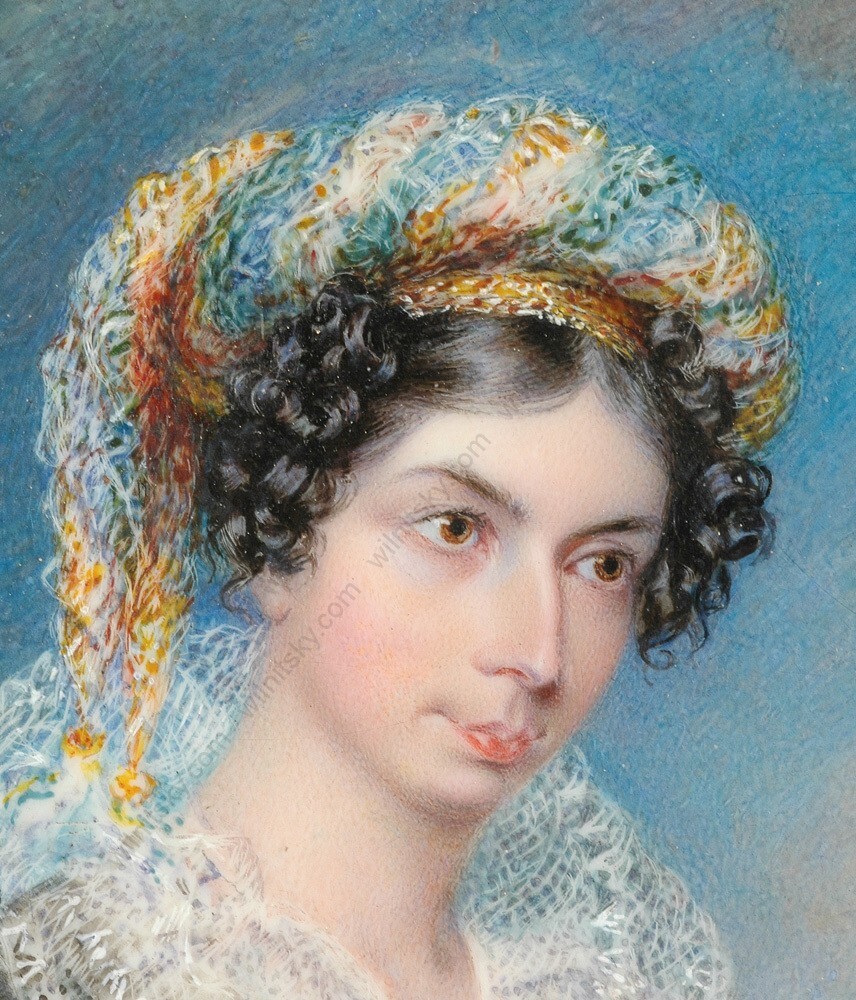 George Raphael Ward (1801-1878) «Mrs Susanna Newby from Northampton» 1824 (m)