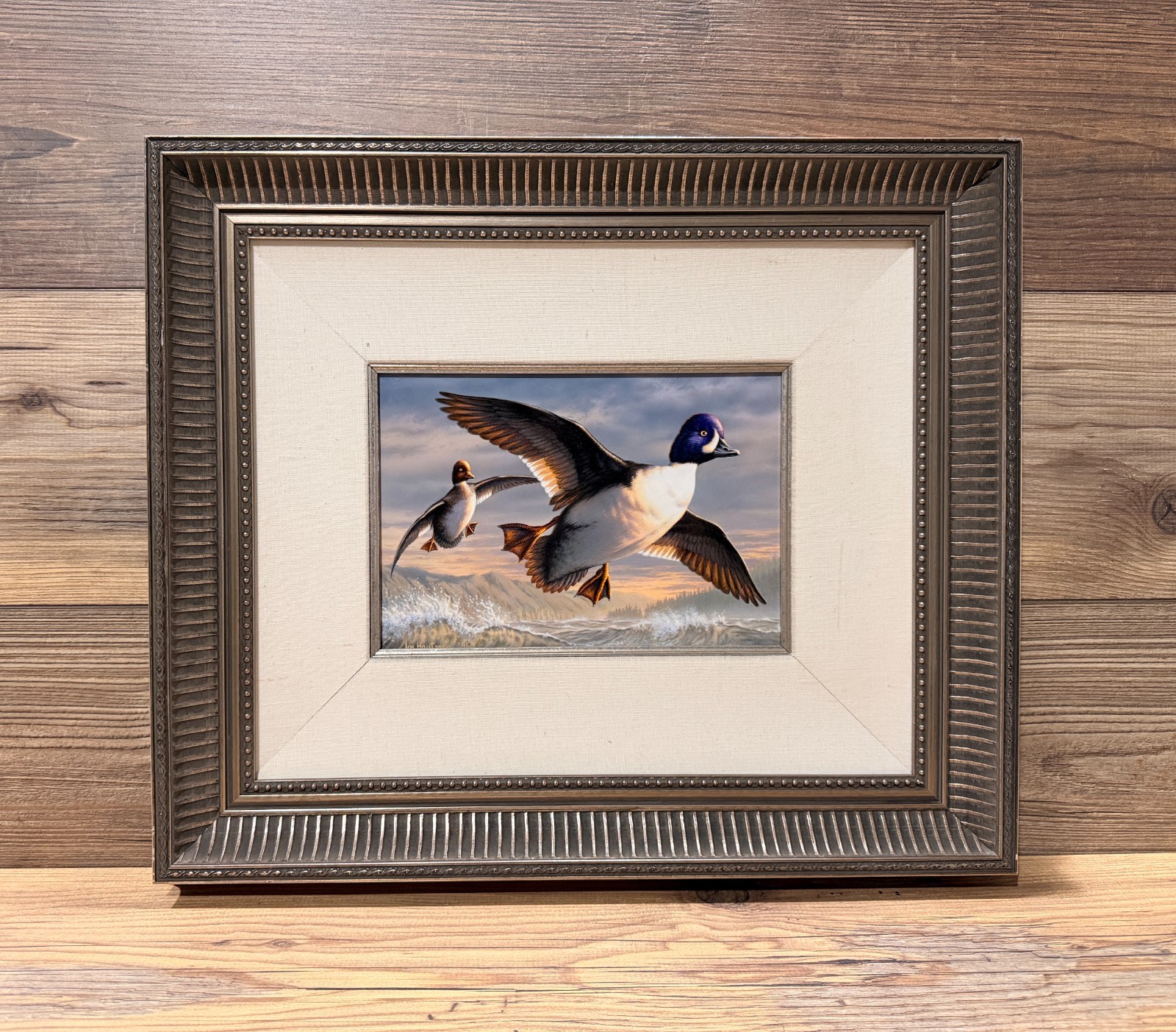 ORIGINAL Acrylic Painting by *Joe Hautman* 1995 Federal Duck Stamp Contest Entry